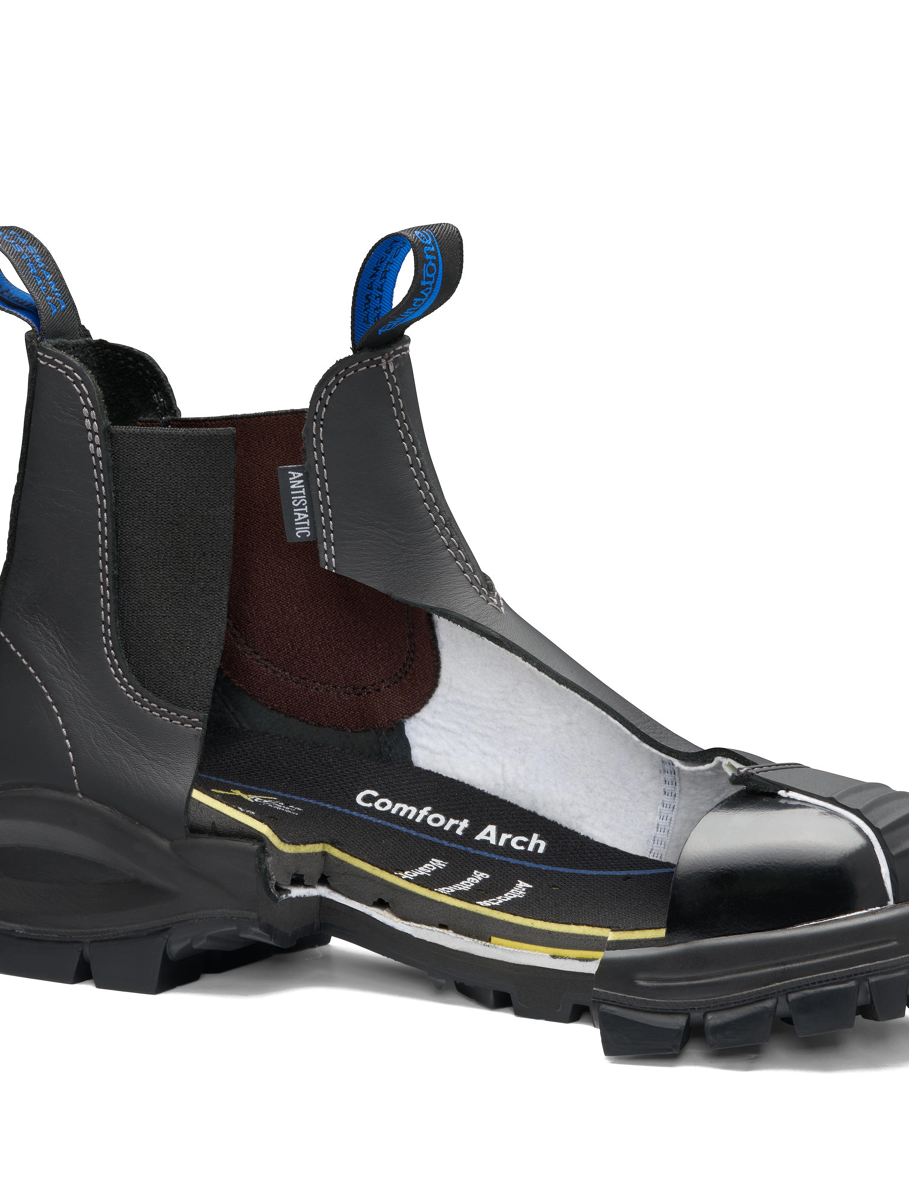 Blundstone Bl 910 Xtreme Safety Boot, 42.5, Boots, Schwarz - Chelsea Männerswear