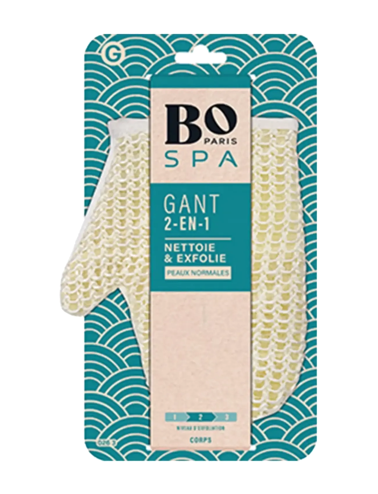 BO Paris 2-In-1 Mitt Sisal, 1 pcs, Nude, Rengøringsmidler > Tilbehør, Dame