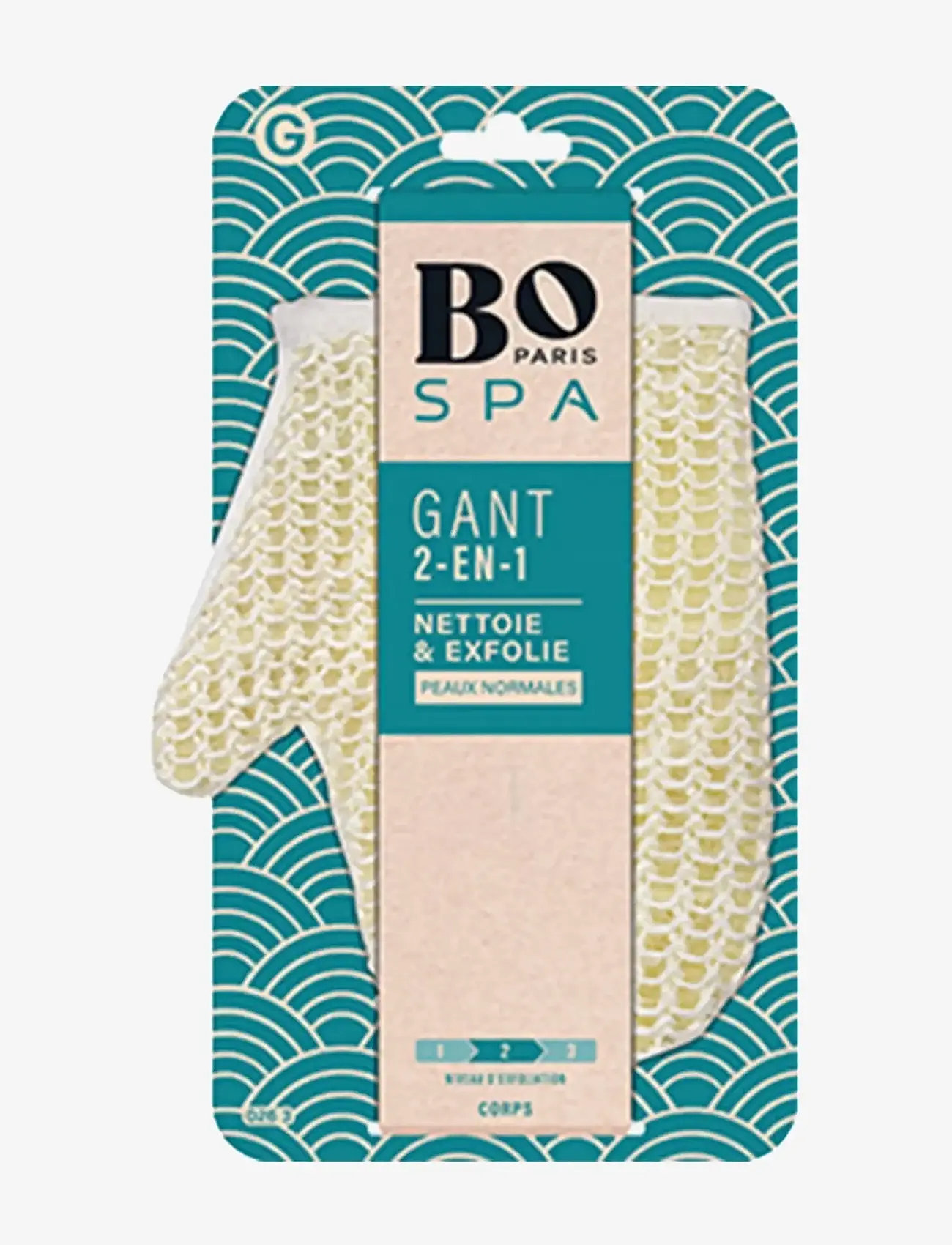  BO Paris - 2-in-1 Mitt Sisal - scrub and exfoliators - body - clear - 0