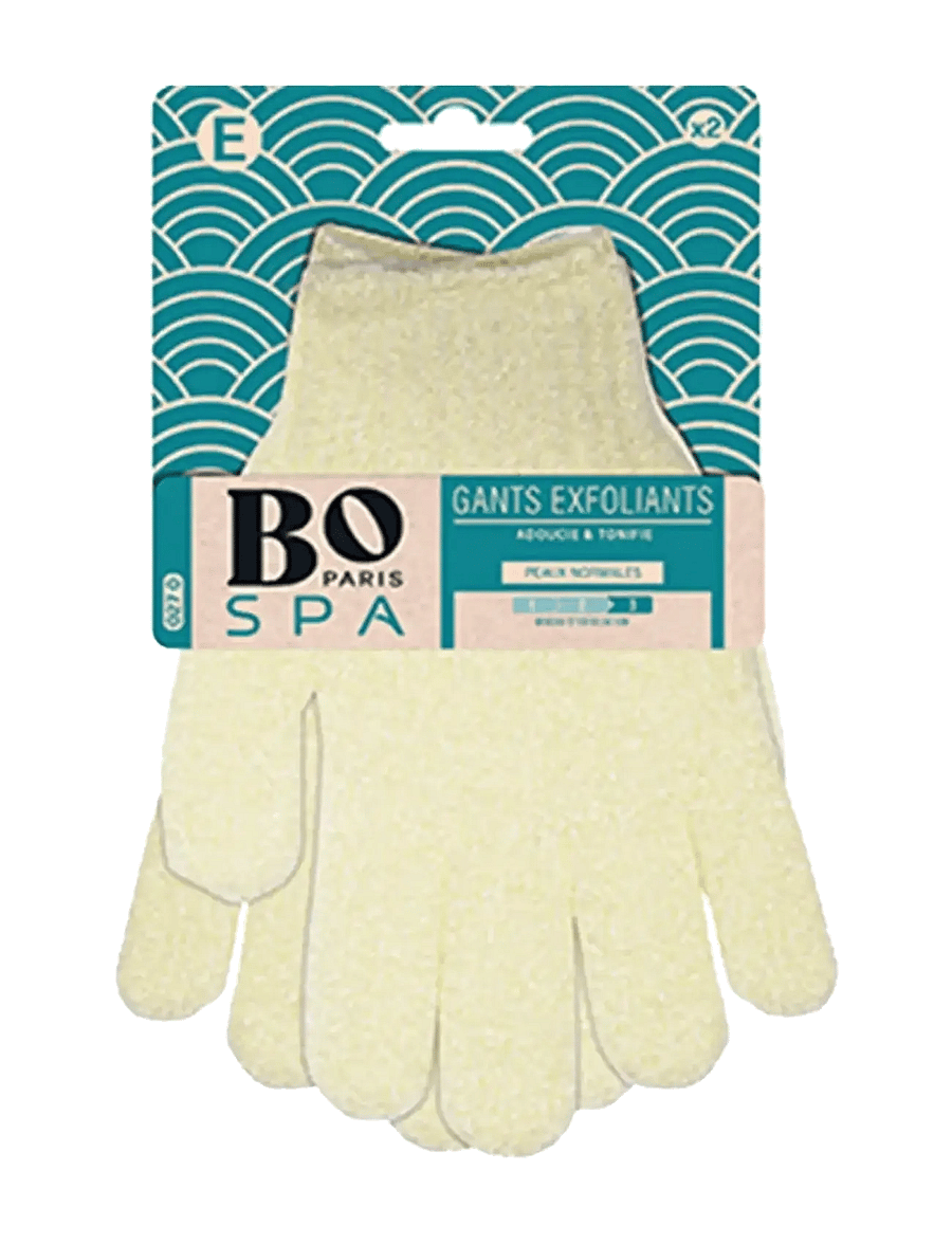 BO Paris - Set of Exfoliating Mitts - keha koorimine - clear - 0