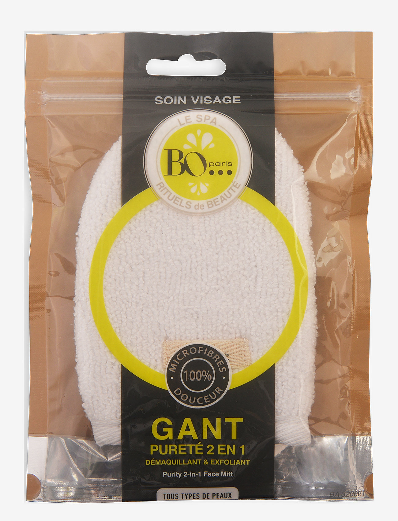  BO Paris - Purity 2-in-1 Face Mitt - kasvojen puhdistus - clear - 0