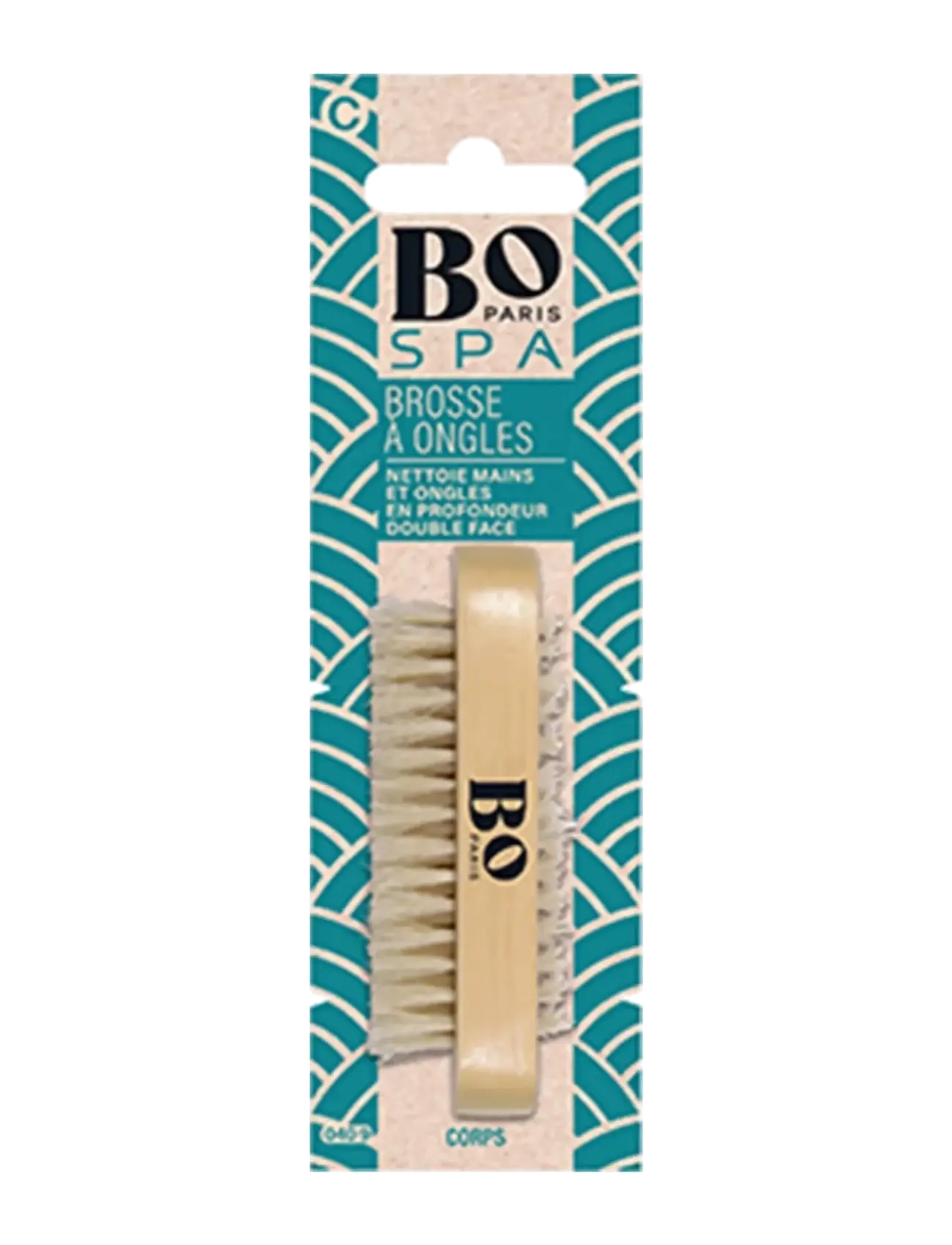 BO Paris Wooden Nail Brush, Tilbehør, Nude, Str: 1 pcs