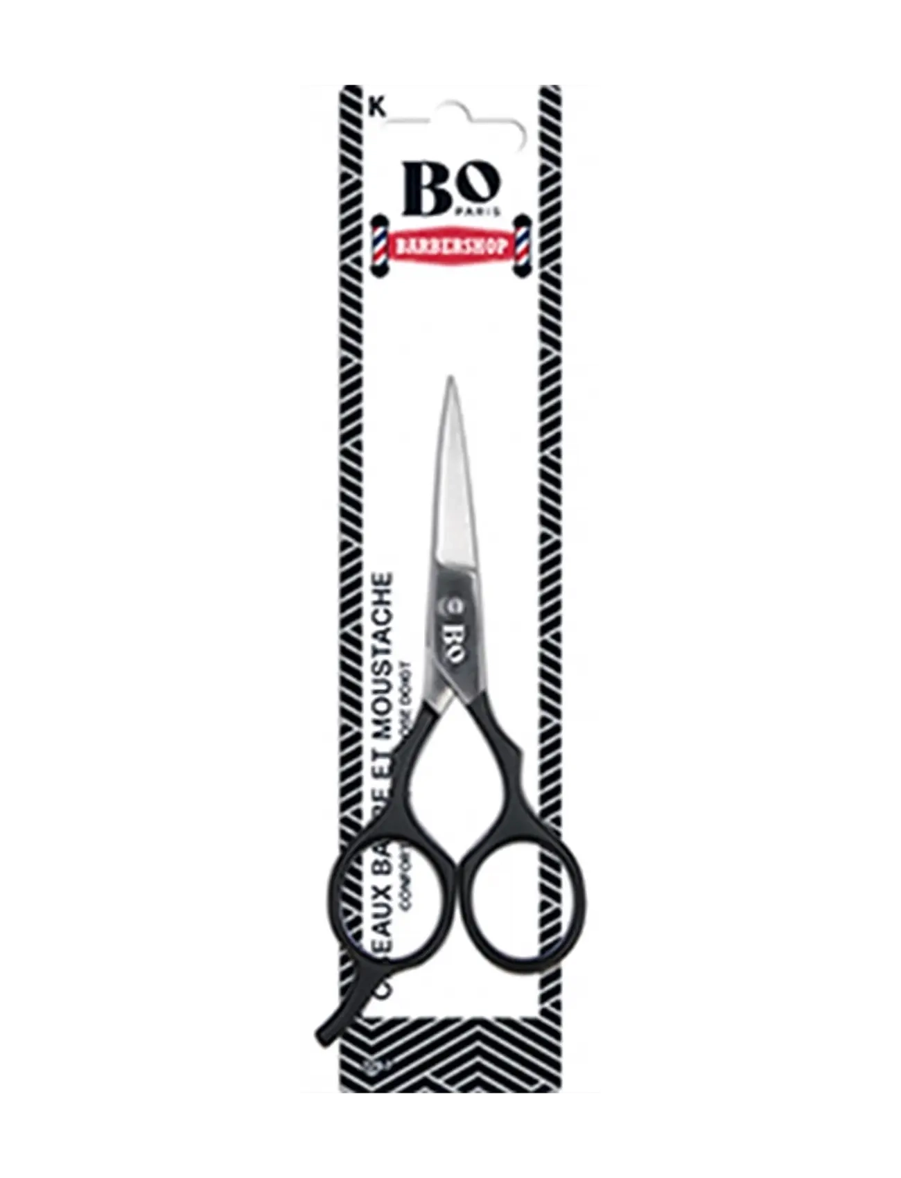 BO Paris Beard & Mustache Scissors, Beard Trimmer, Nude, Str: ONE SIZE