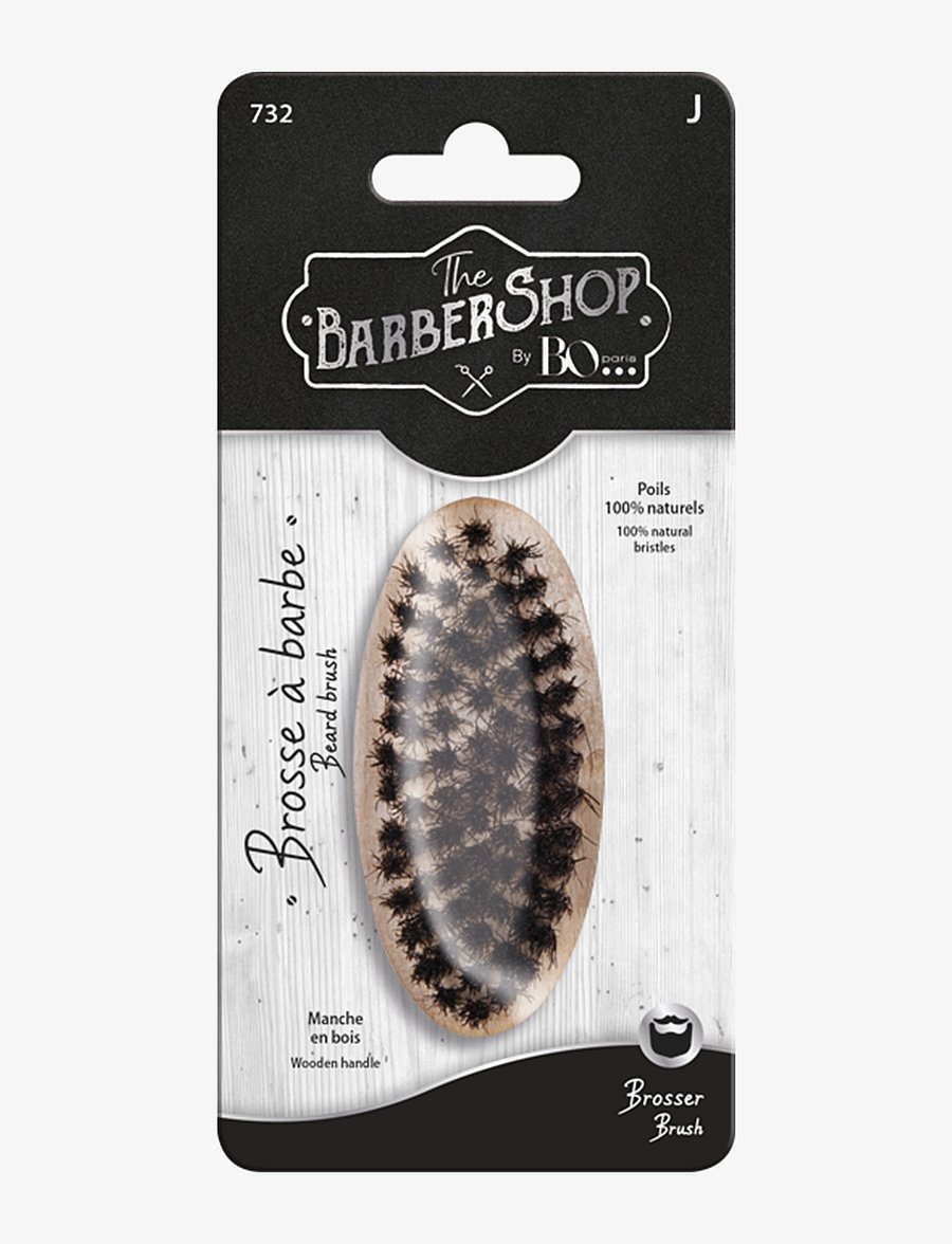 BO Paris - Beard brush - skäggkam - clear - 0