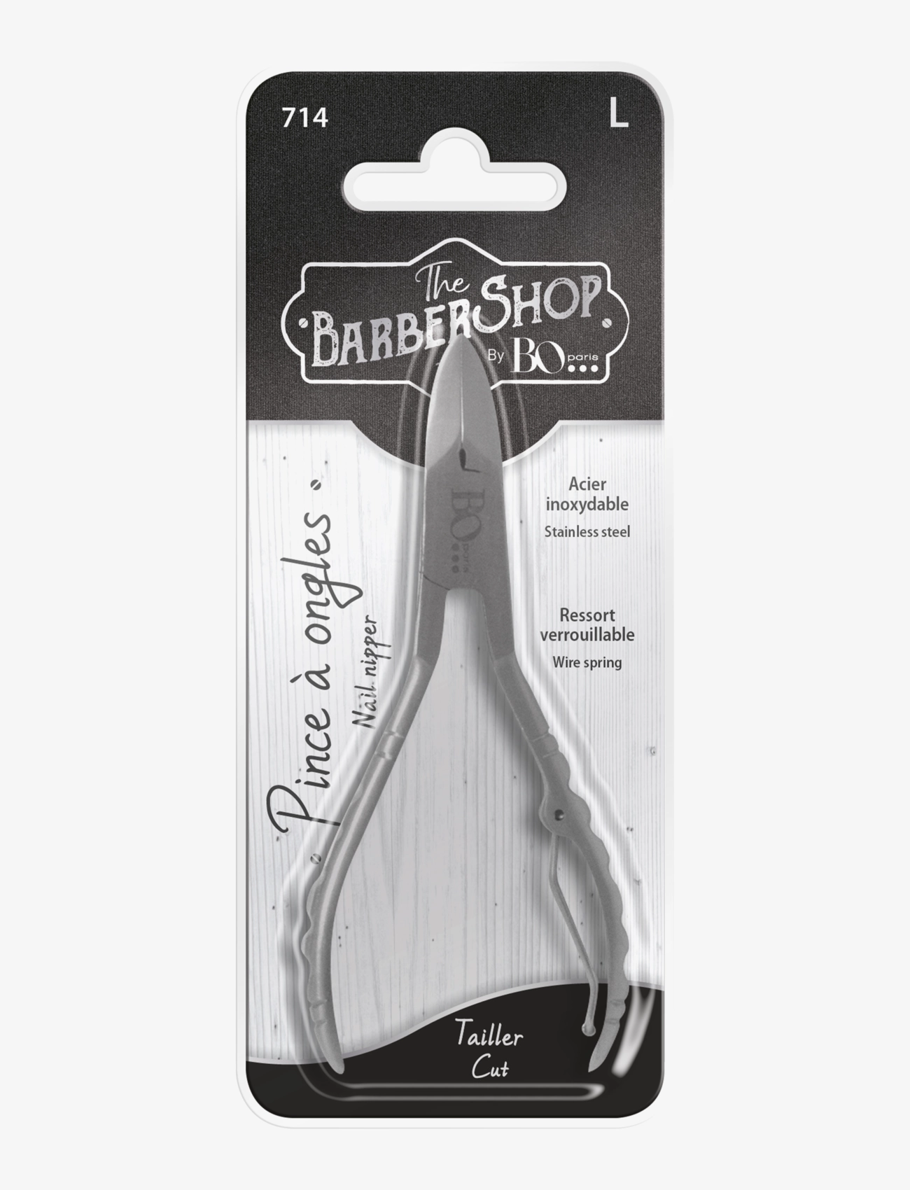 BO Paris Nail Clippers Men, One Size, Nude, Negle > Værktøj, Dame