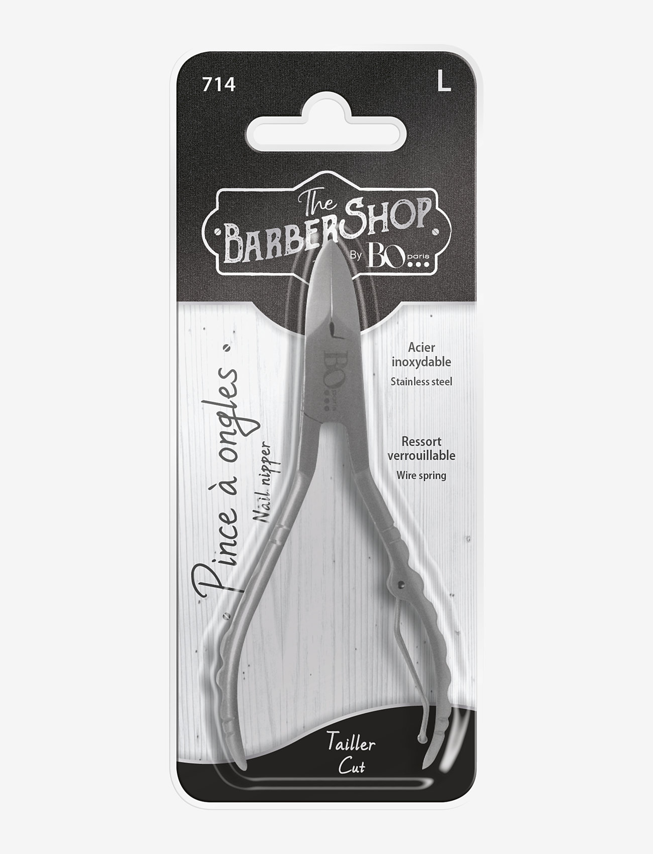  BO Paris - Nail clippers men - makeup - clear - 0