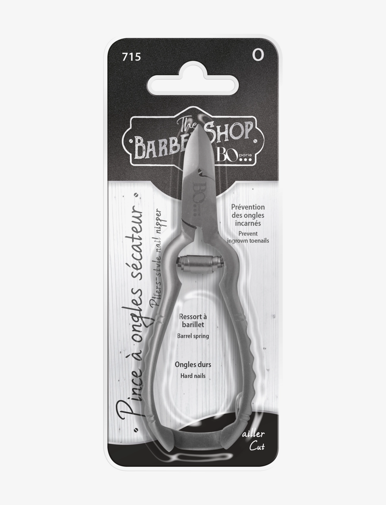 BO Paris Nail Clippers Men, Tools, Sølv, Str: ONE SIZE