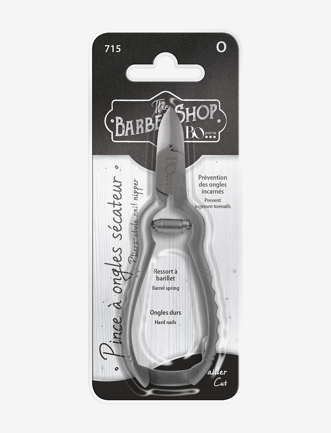  BO Paris - Nail clippers men - makeup - clear - 0