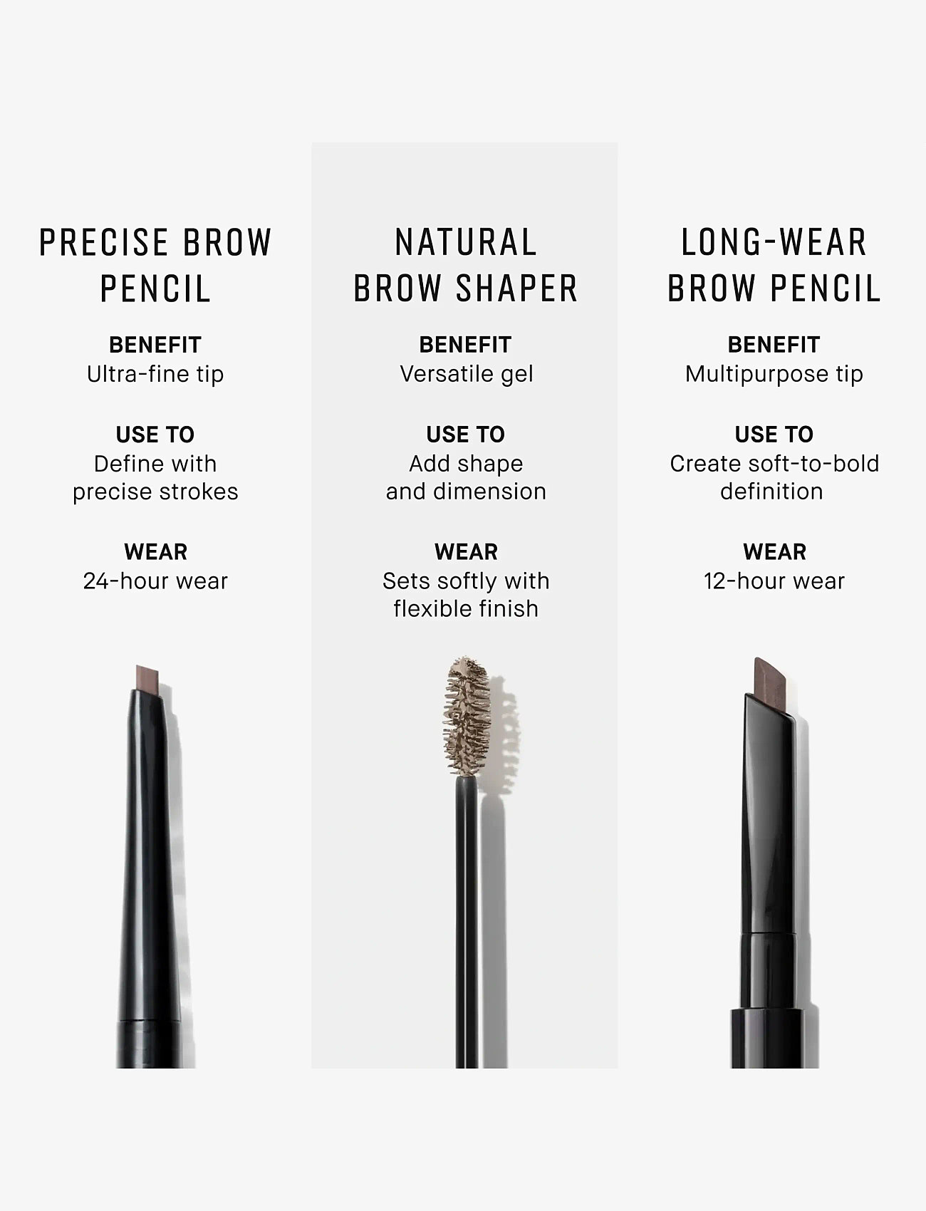 Bobbi Brown - Long-Wear Brow Pencil Refill - Ögon & bryn  - cool dark brown - 5