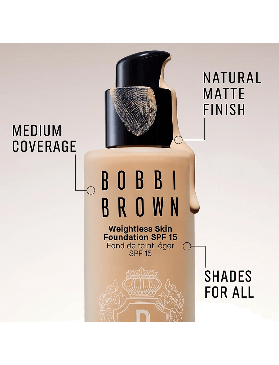 Bobbi Brown - Weightless Skin Foundation SPF15 - förðunarvörur - alabaster - 3