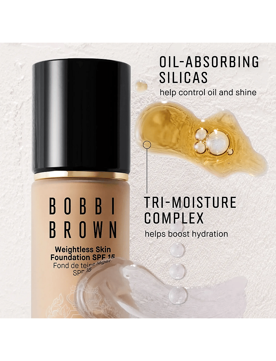 Bobbi Brown - Weightless Skin Foundation SPF15 - förðunarvörur - alabaster - 4