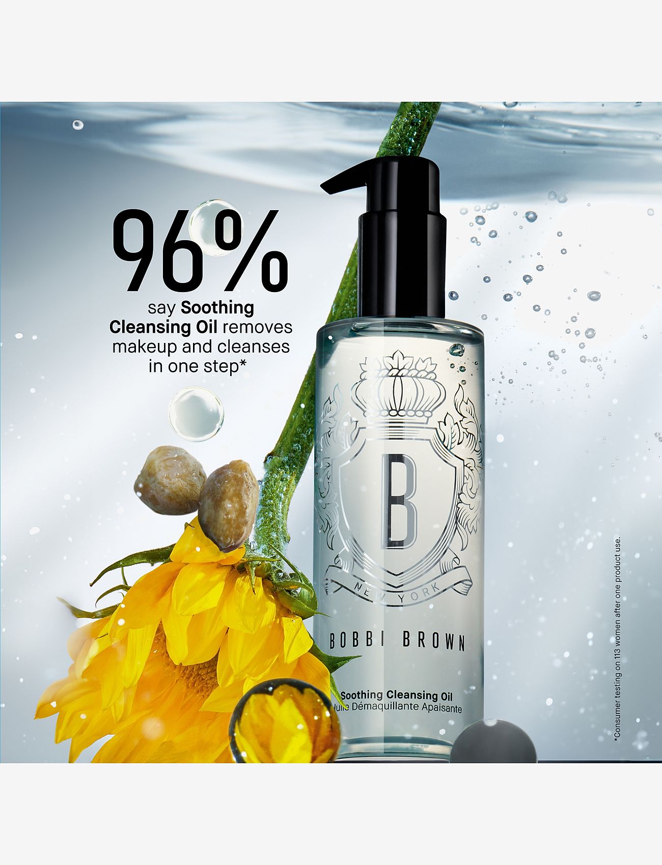 Bobbi Brown - Mini Soothing Cleansing Oil - rengöringsolja - clear - 1