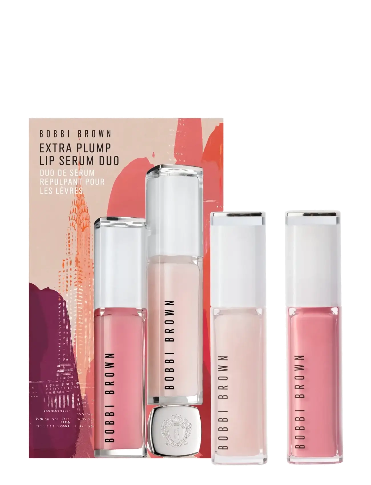Bobbi Brown Extra Plump Lip Serum Duo - Leppeolje - BARE PINK / BARE ROSE / pink/rose