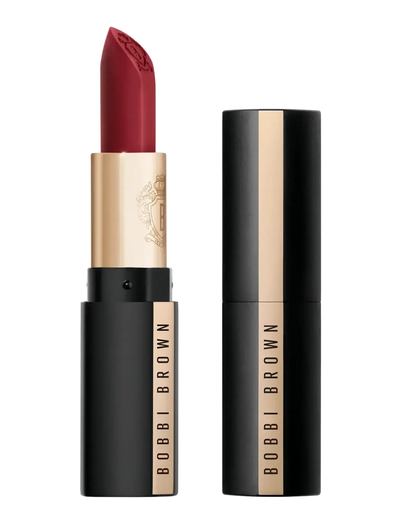 Bobbi Brown Luxe Cashmere Matte Lipstick - Smink - CLARET / red