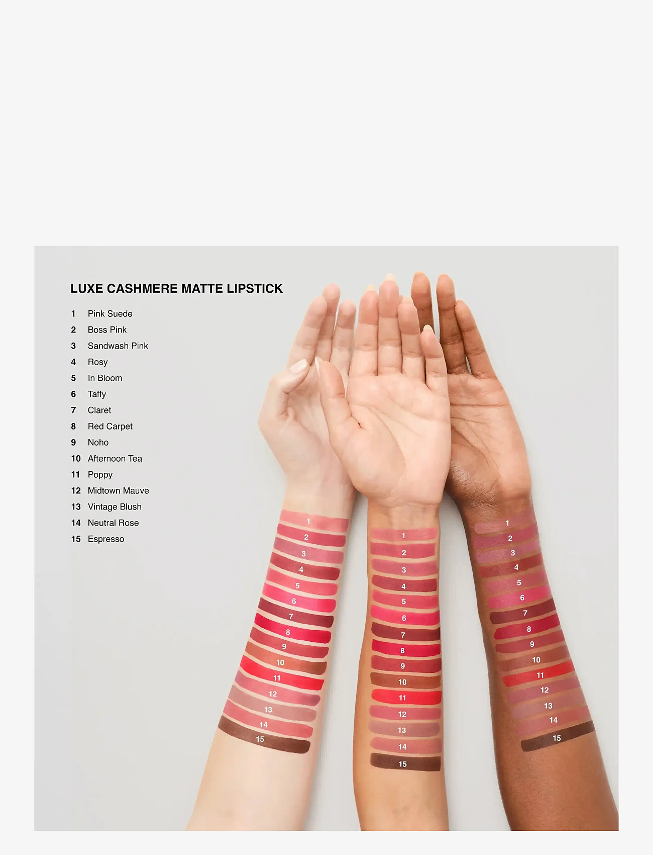 Bobbi Brown - Luxe Cashmere Matte Lipstick - makeup - neutral rose - 5
