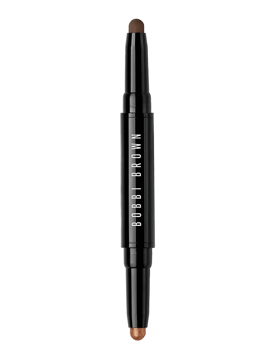 Bobbi Brown - Bobbi Brown Dual-Ended Long-Wear Cream Shadow Stick - förðunarvörur - milk chocolate/midnight brown - 1