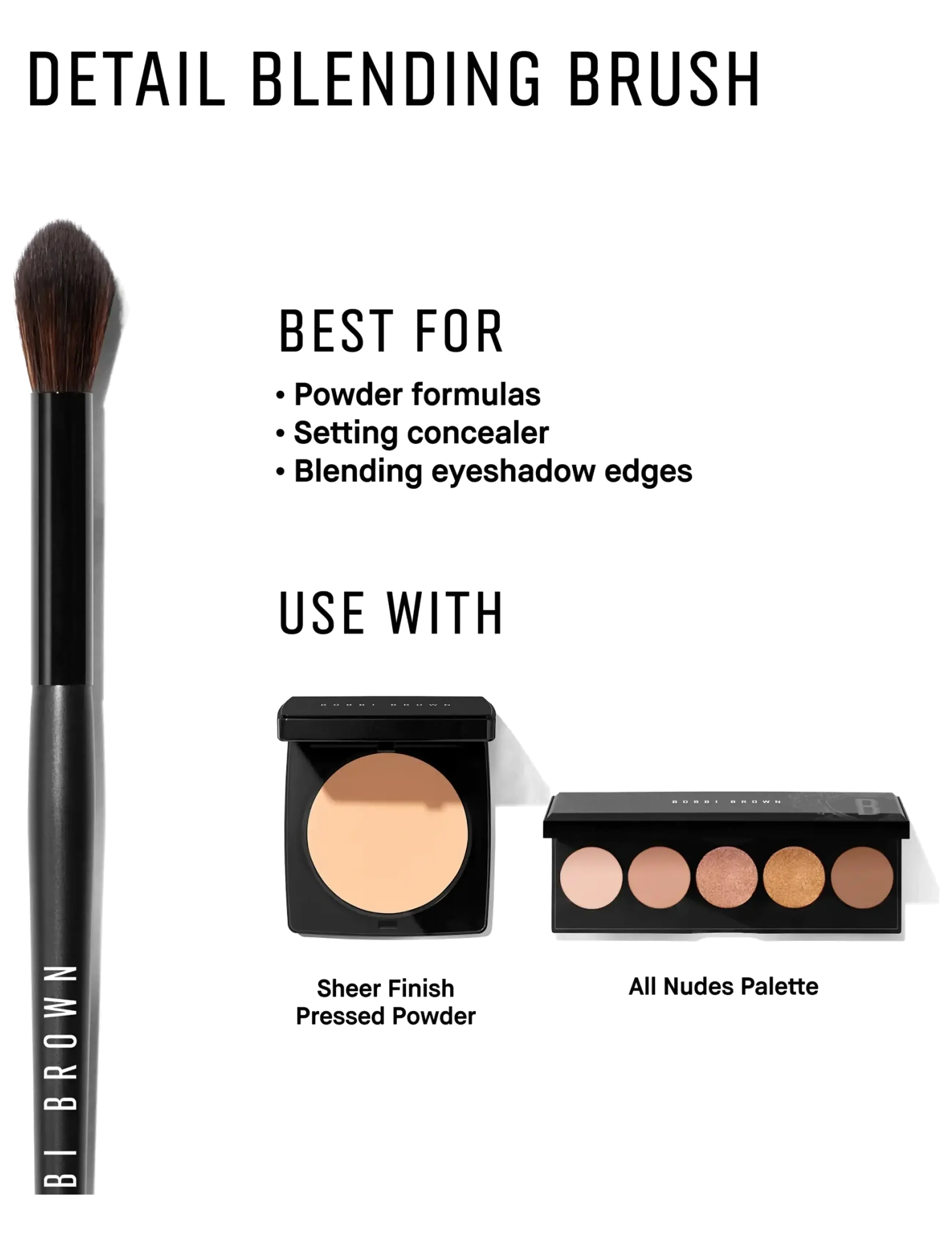 Bobbi Brown - Detail Blending Brush - makeup - no color - 1