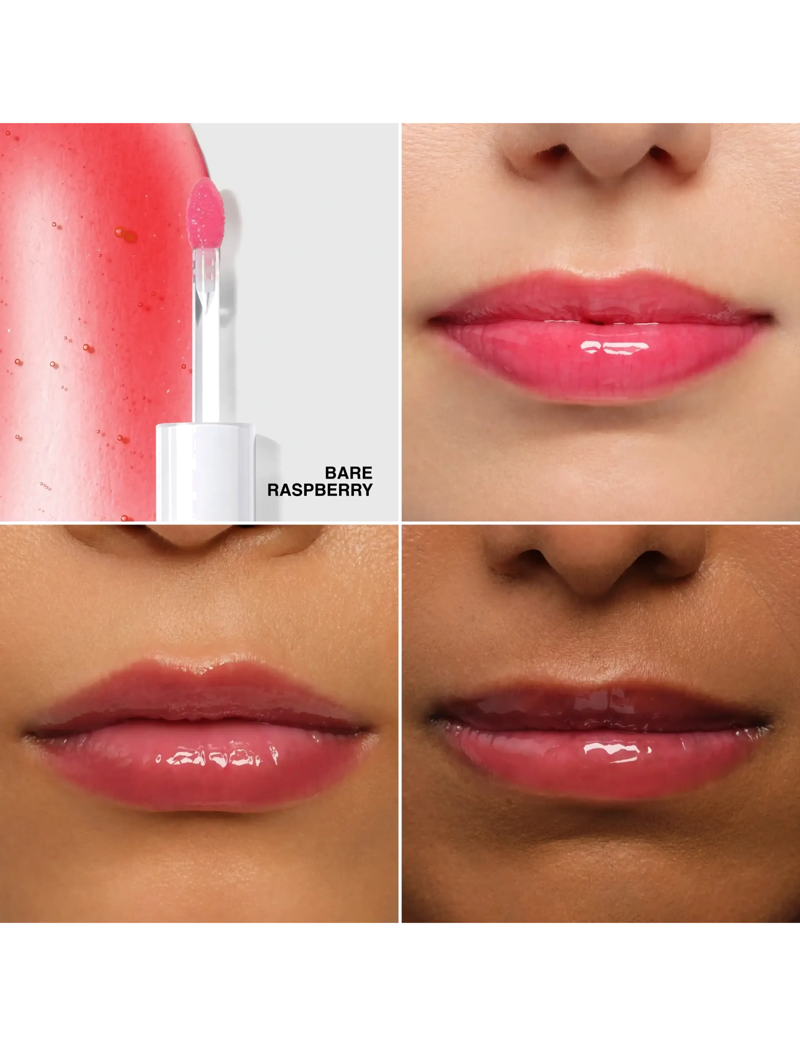 Bobbi Brown - Extra Blushing Lip Oil - redo för date night - bare raspberry - 1
