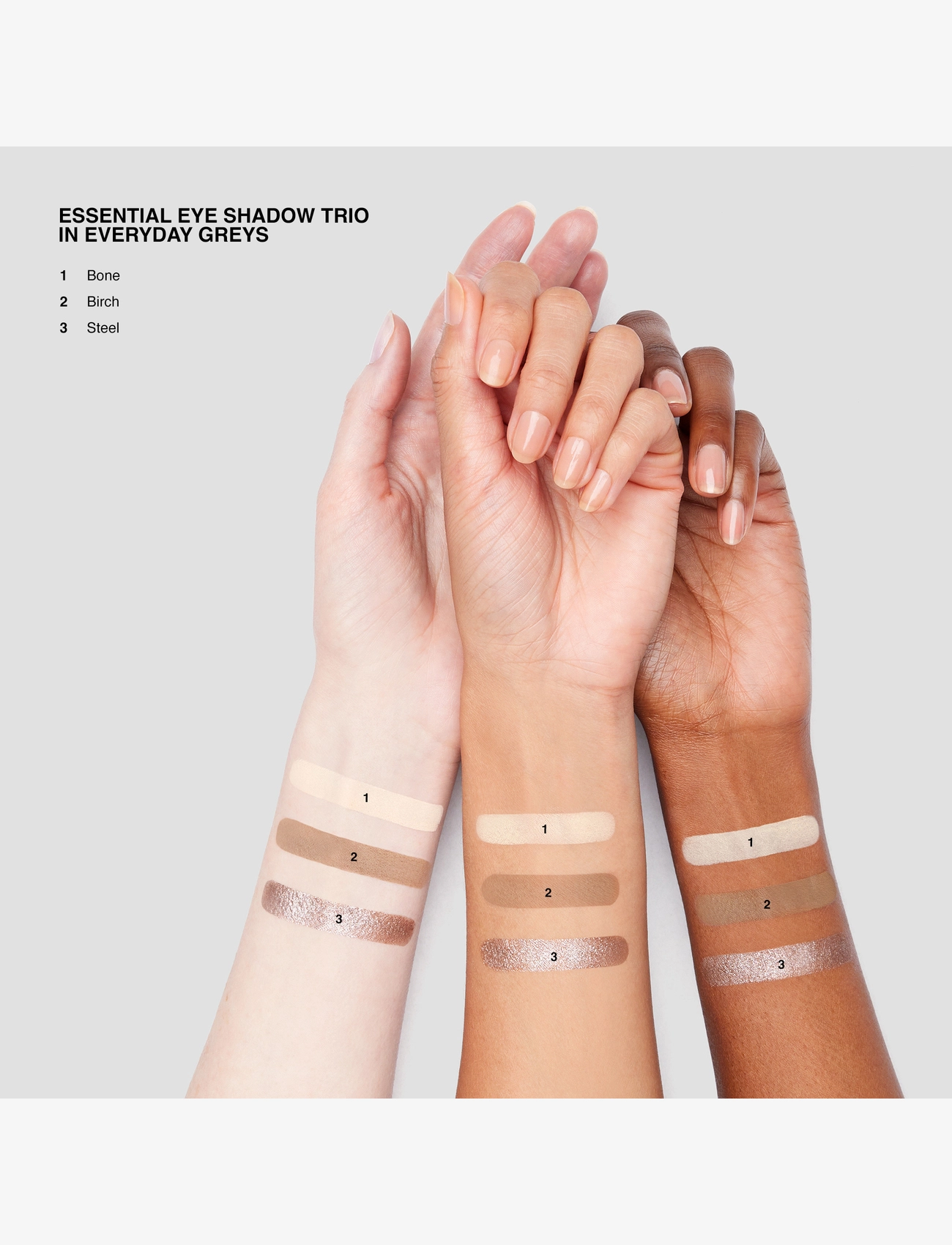 Bobbi Brown - Essential Eyeshadow Trio - Ögon & bryn  - everyday greys - 4