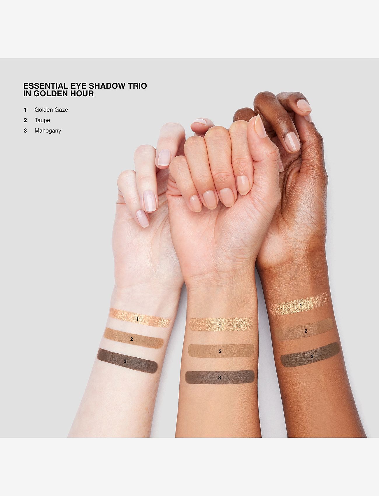 Bobbi Brown - Essential Eyeshadow Trio - Øjne & bryn - golden hour - 4