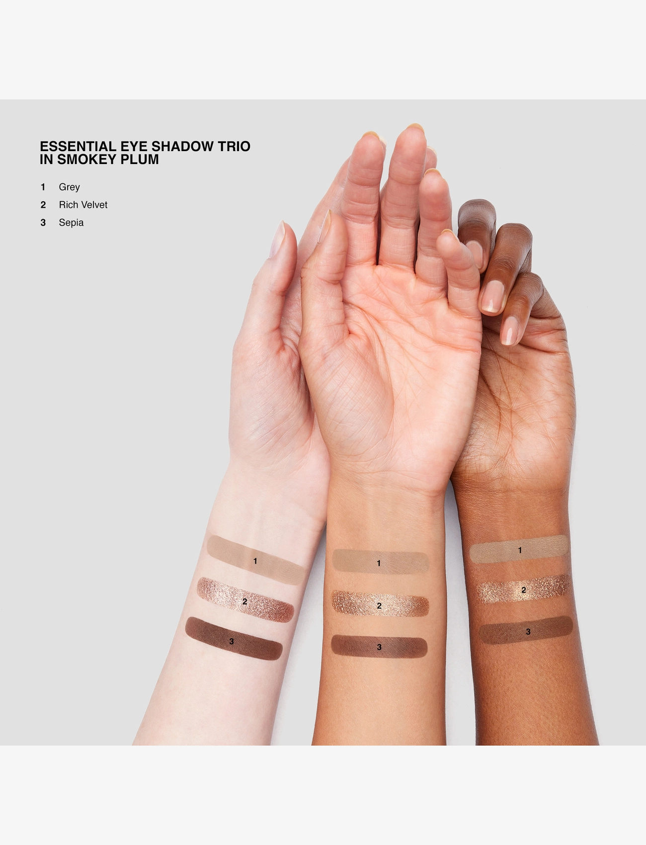 Bobbi Brown - Essential Eyeshadow Trio - Ögon & bryn  - smokey plum - 4