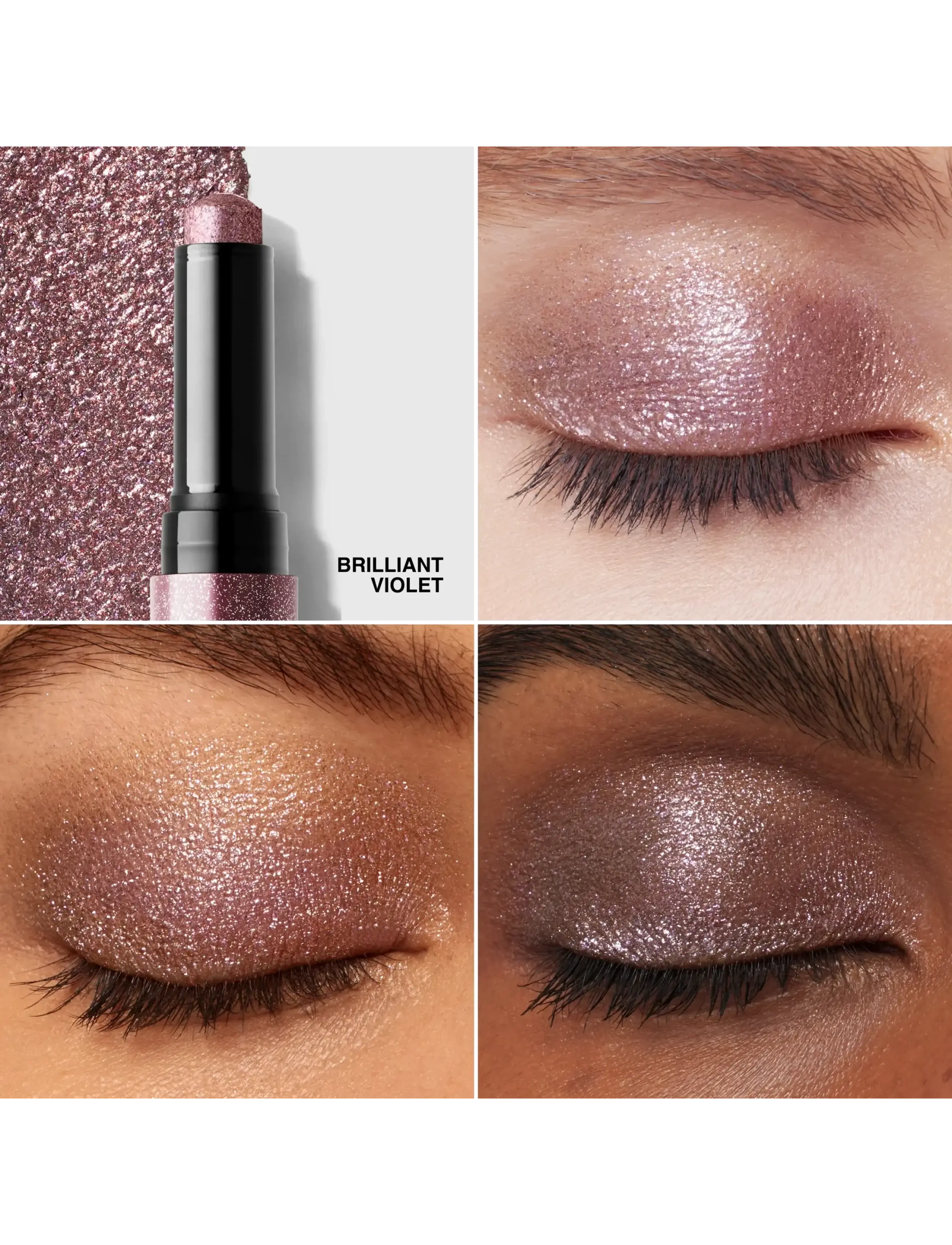 Bobbi Brown - Crystal Eyes Shadow Stick - smink - brilliant violet - 1