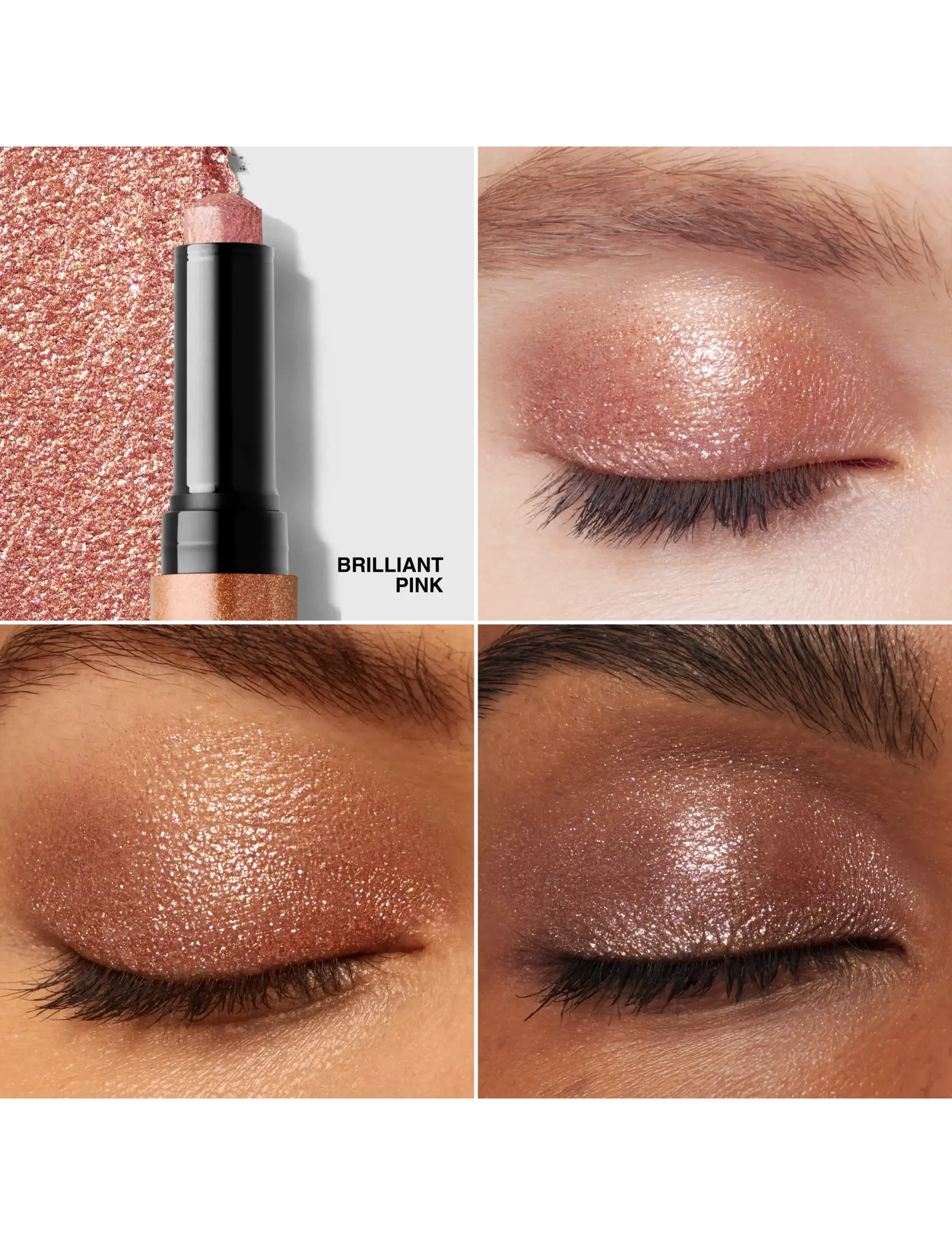 Bobbi Brown - Crystal Eyes Shadow Stick - makeup - brilliant pink - 1
