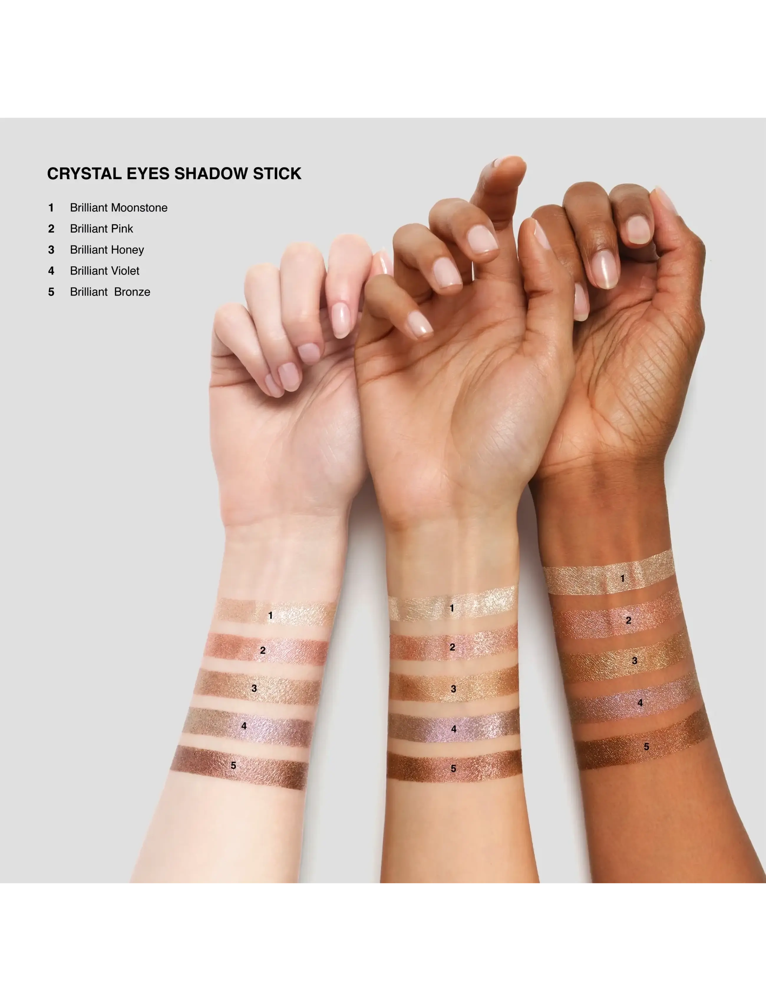Bobbi Brown - Crystal Eyes Shadow Stick - makeup - brilliant pink - 5