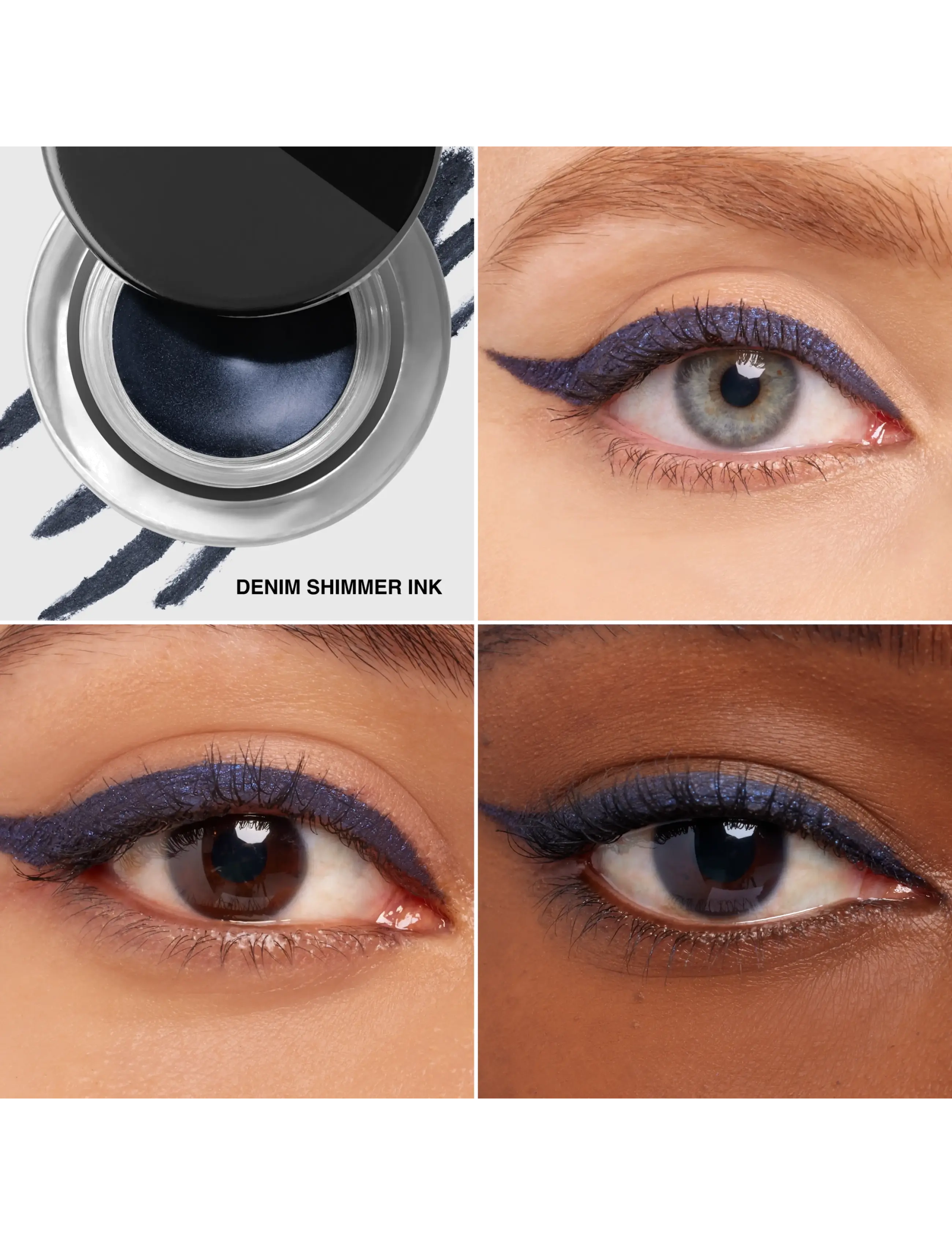 Bobbi Brown - Long-Wear Gel Eyeliner - makeup - denim shimmer ink - 5