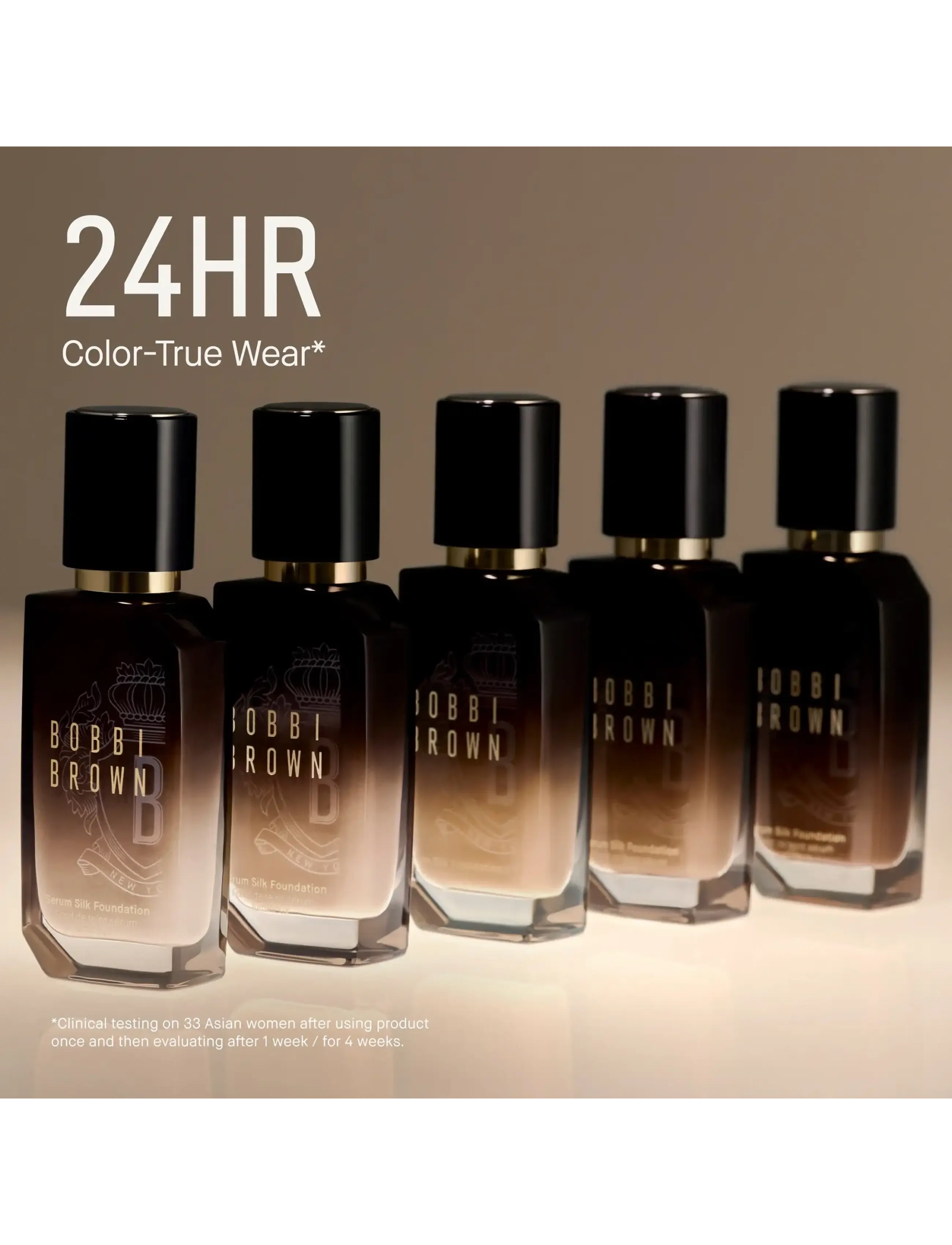 Bobbi Brown - Serum Silk Foundation - smink - chestnut - 4