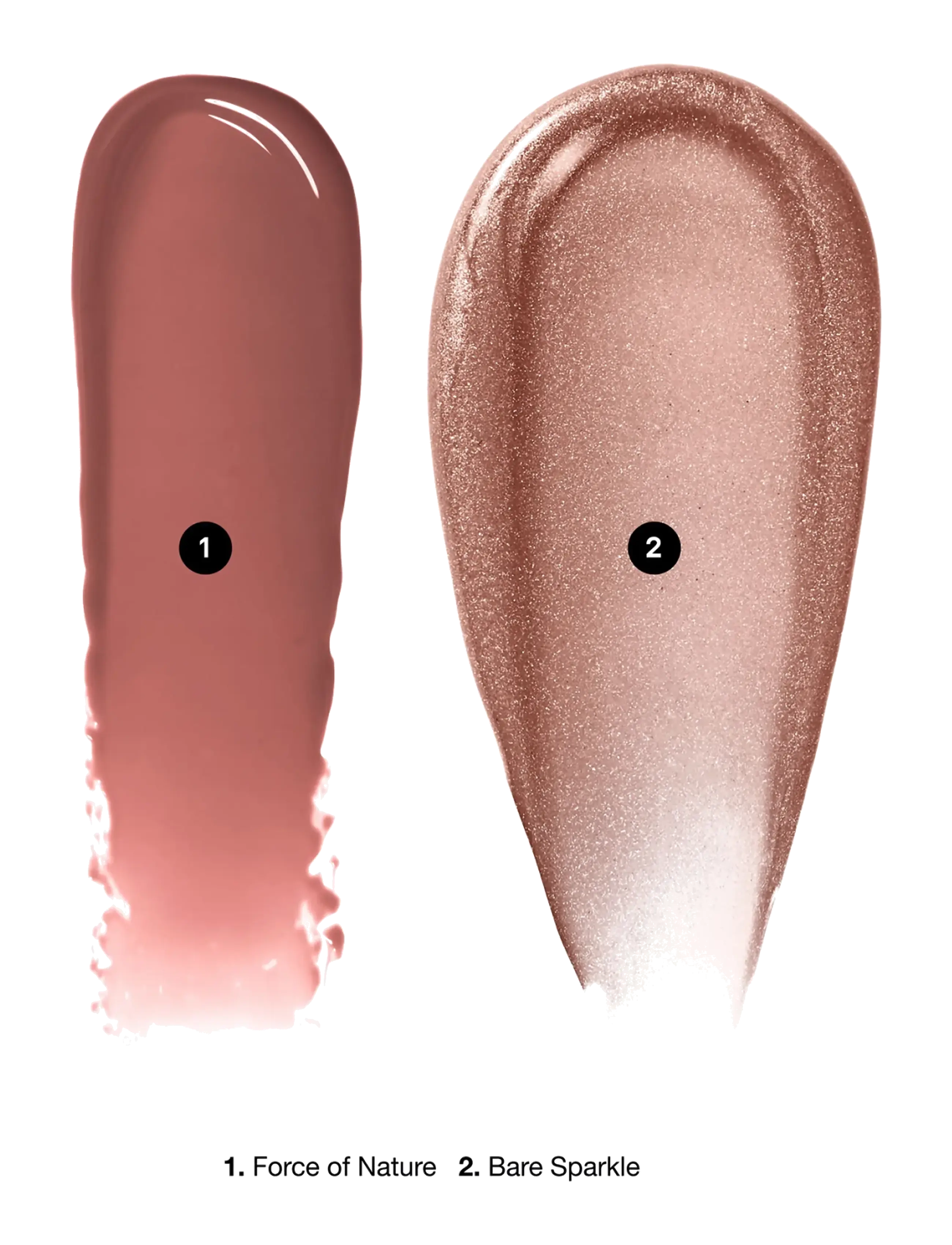 Bobbi Brown - Crushed Lip Gloss Duo - gåvoset - bare sparkle / force of nature - 1