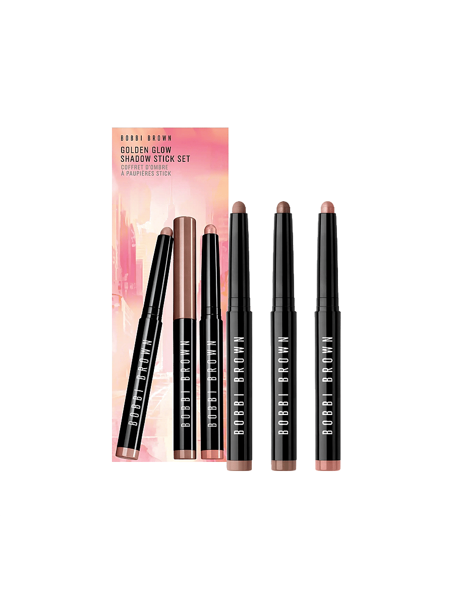 Bobbi Brown - Long Wear Cream Shadow Stick Trio - makeup - blushing peach / golden bronze / taupe - 0