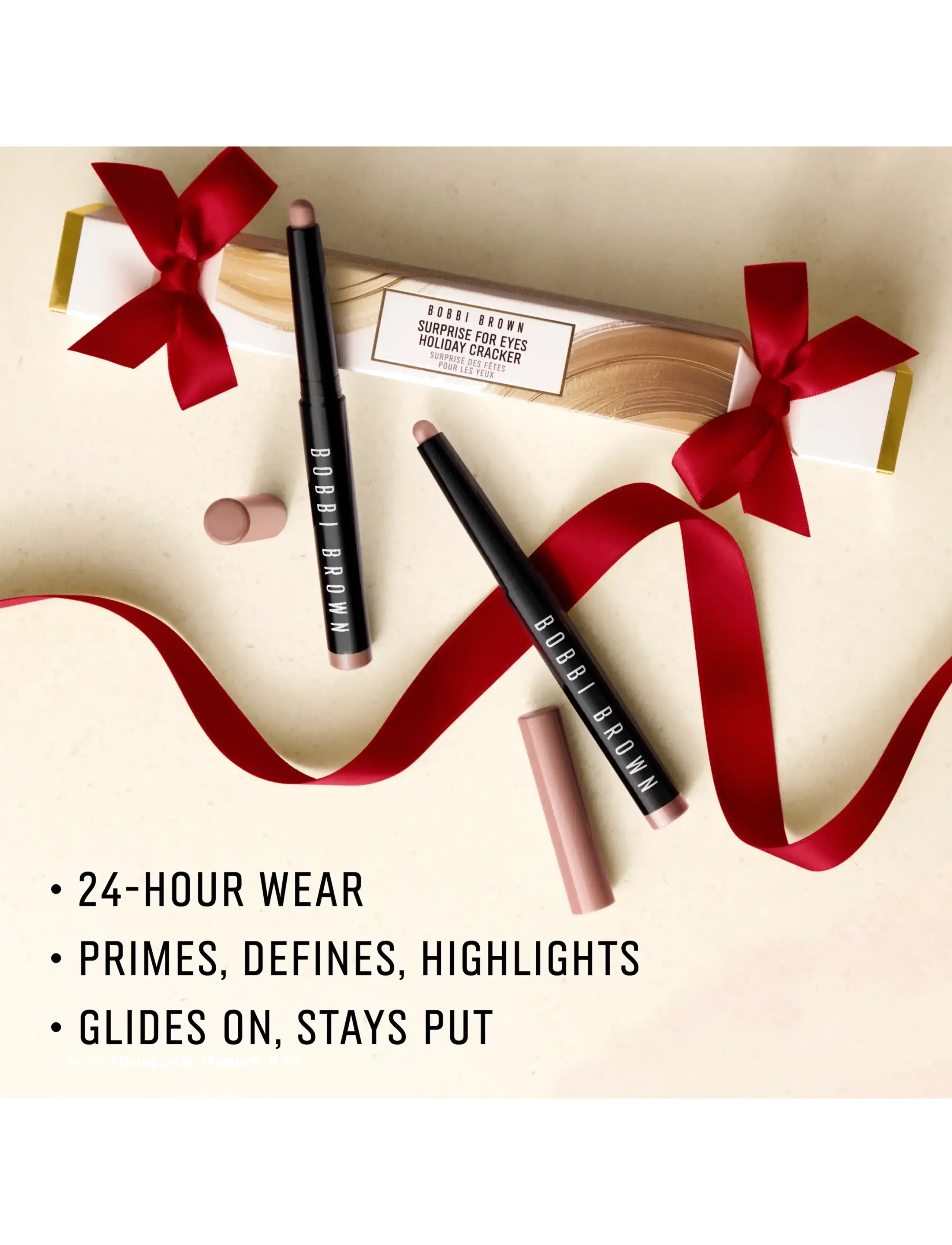 Bobbi Brown - Surprise for Eyes Holiday Cracker - gåvoset - taupe / bellini - 1