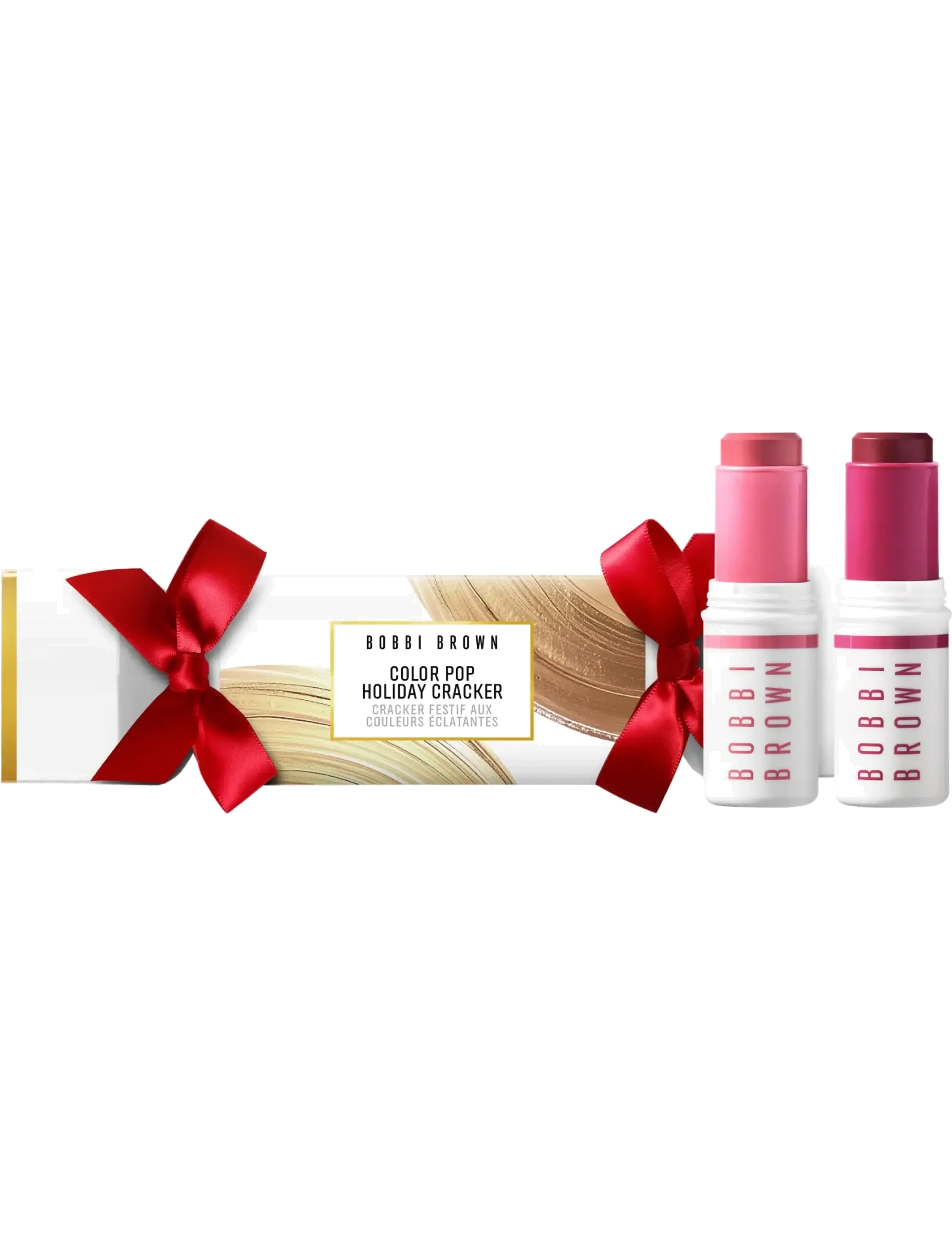 Bobbi Brown Blush Stick Duo Color Pop Holiday Cracker - Blush - CHEEKY PINK / PLUM ENVY / pink/rose