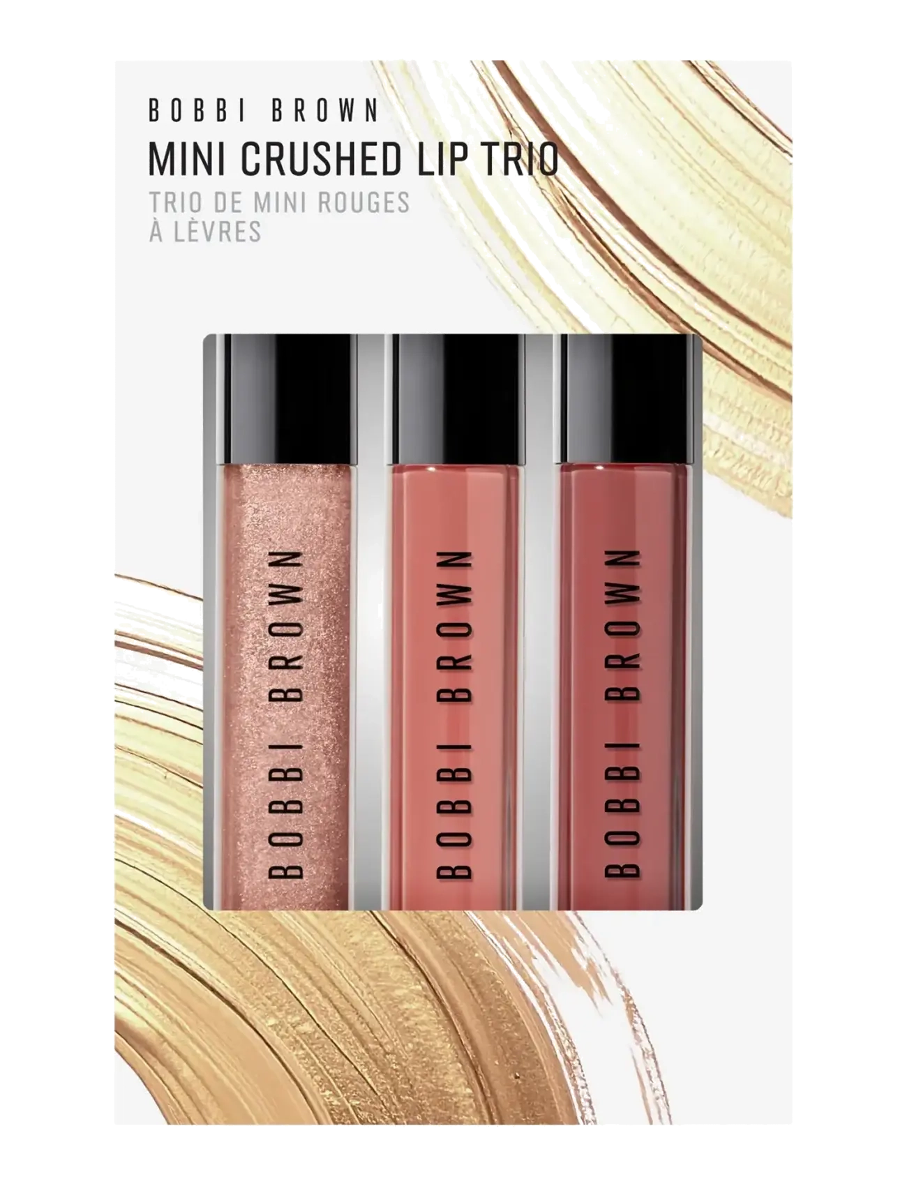Bobbi Brown Mini Crushed Lip Trio Holiday Sheer - Gavesæt - HOLIDAY SHEER / pink/rose