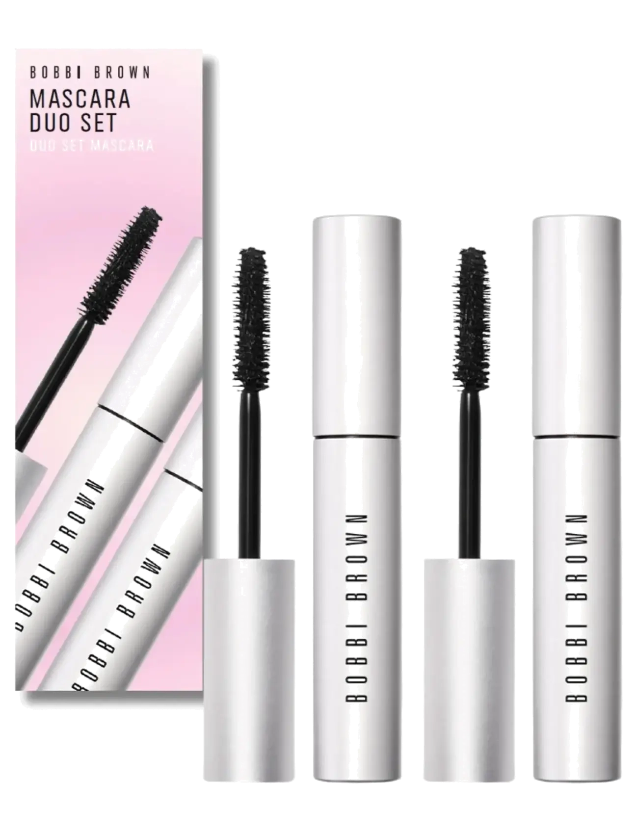 Bobbi Brown Mascara Duo Set, Mascara, Sort, Str: 6 ML