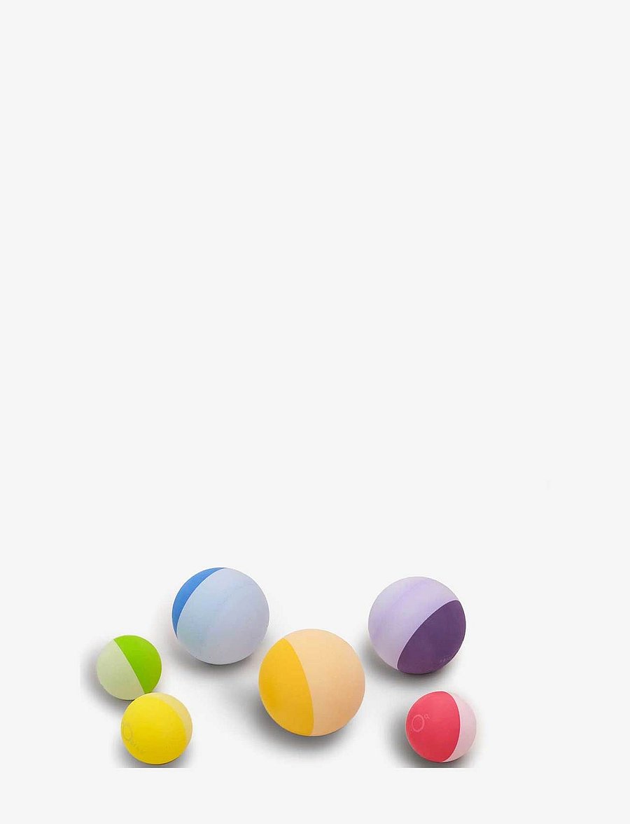 bObles - Foamball - set of 6 - rainbow - 0