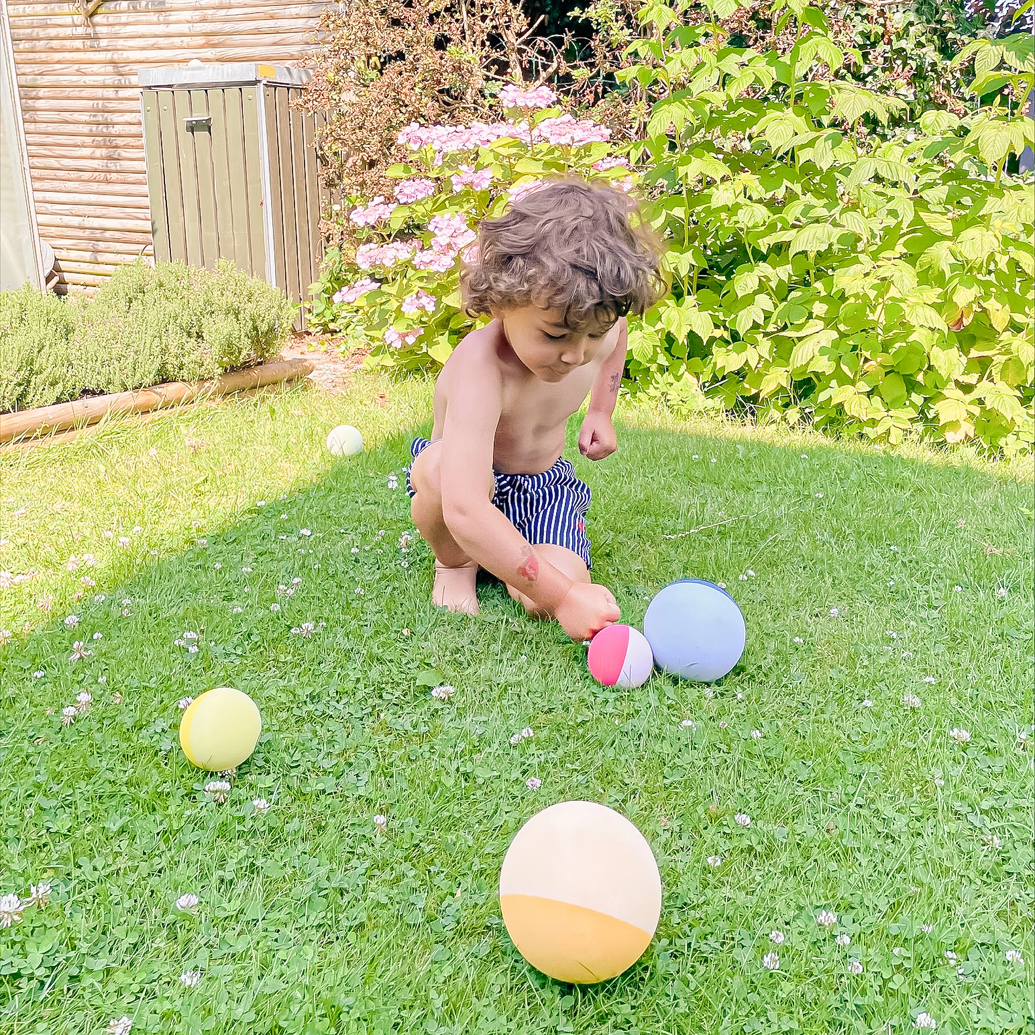 bObles - Foamball - set of 6 - rainbow - 5