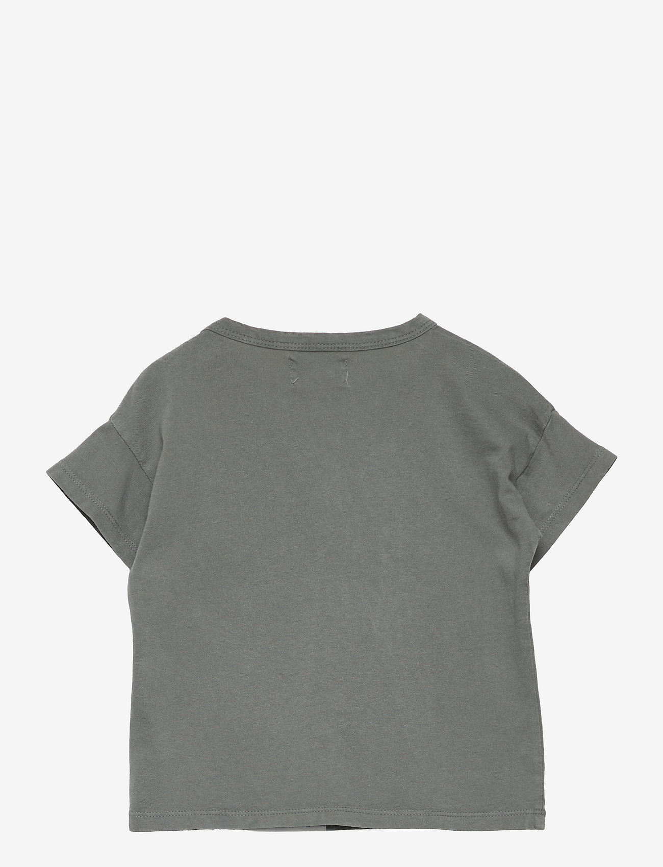 Bobo Choses - Brick House short sleeve T-shirt - dark grey - 1