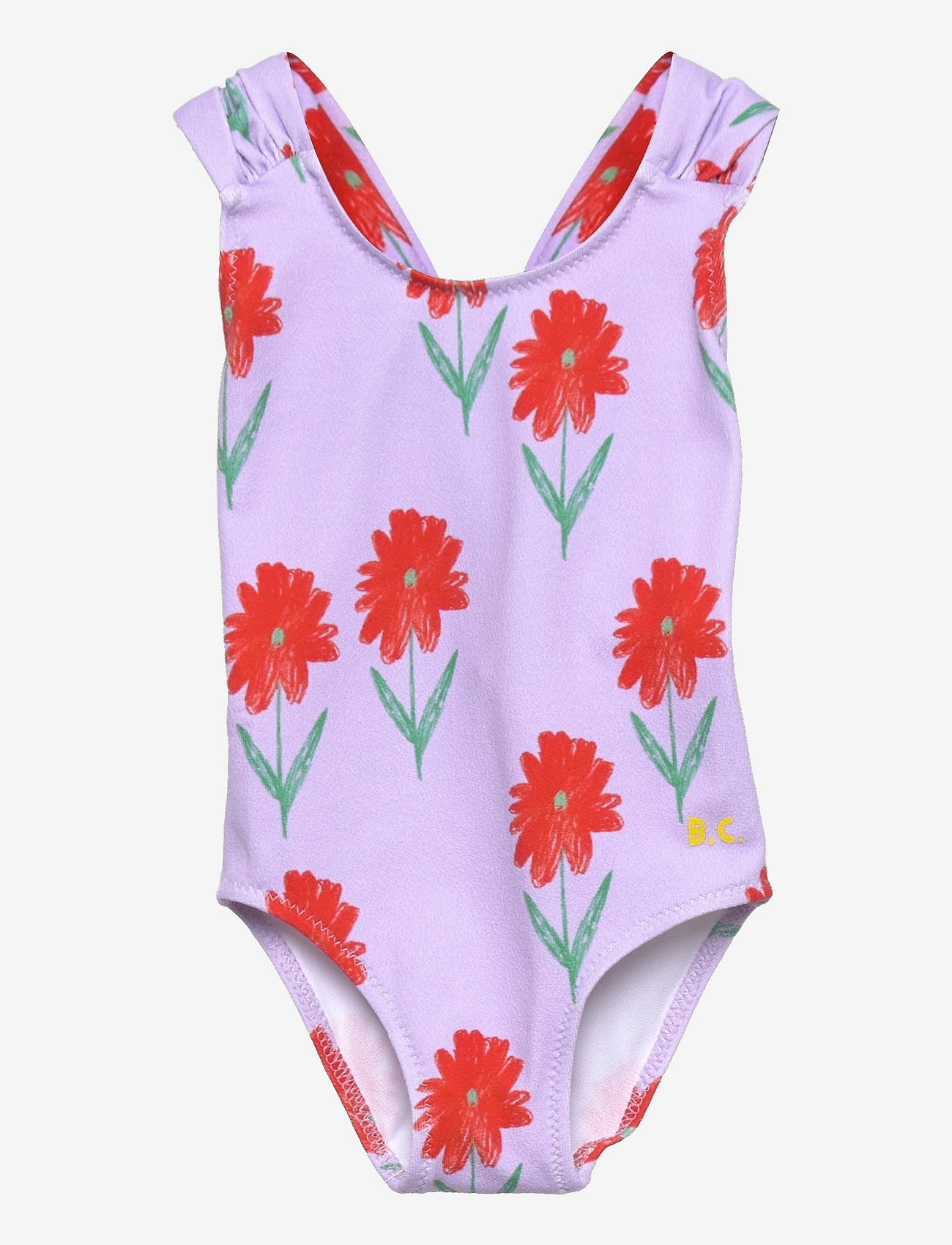 Bobo Choses - Petunia all over swimsuit - lavender - 0