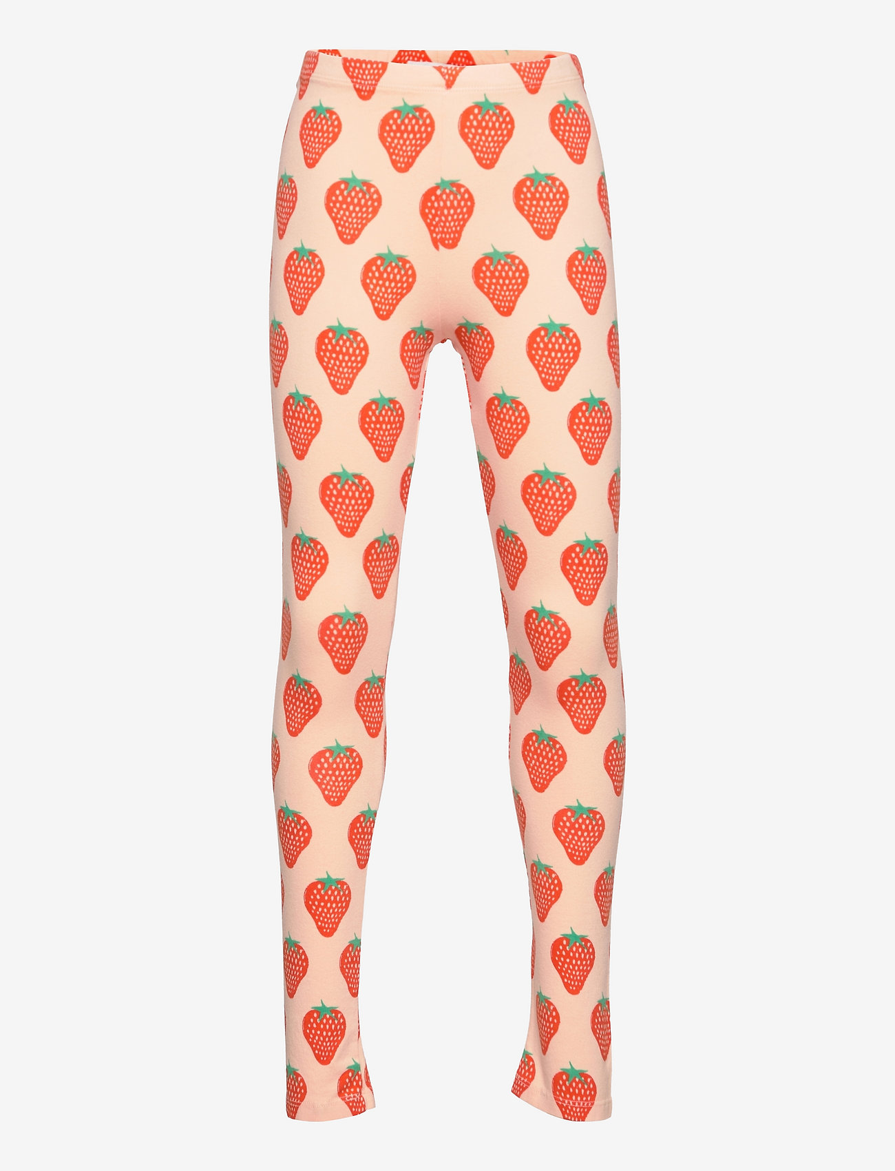 Bobo Choses - Strawberry all over leggings - beige - 0