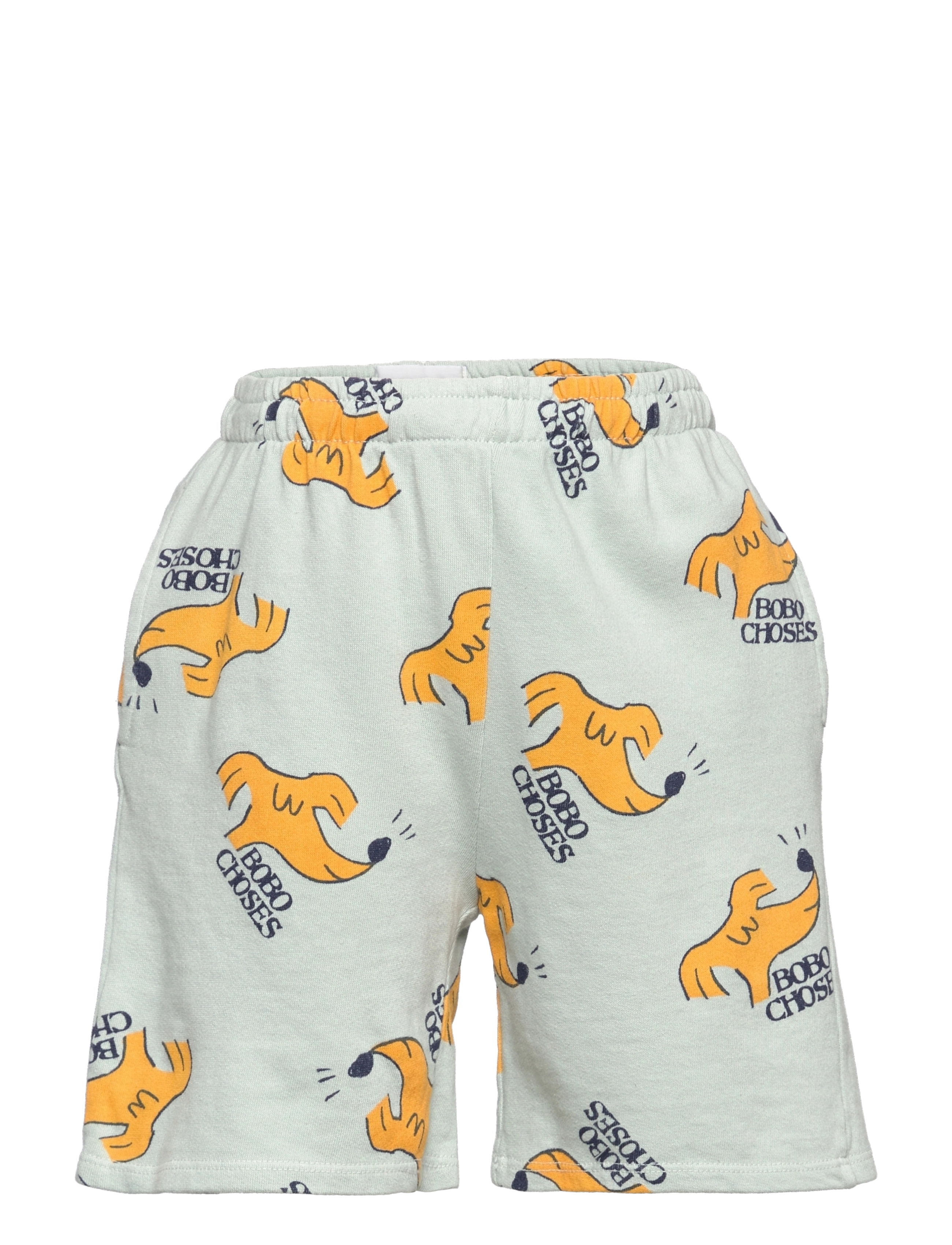 Bobo Choses - Sniffy Dog all over bermuda shorts - light grey - 0