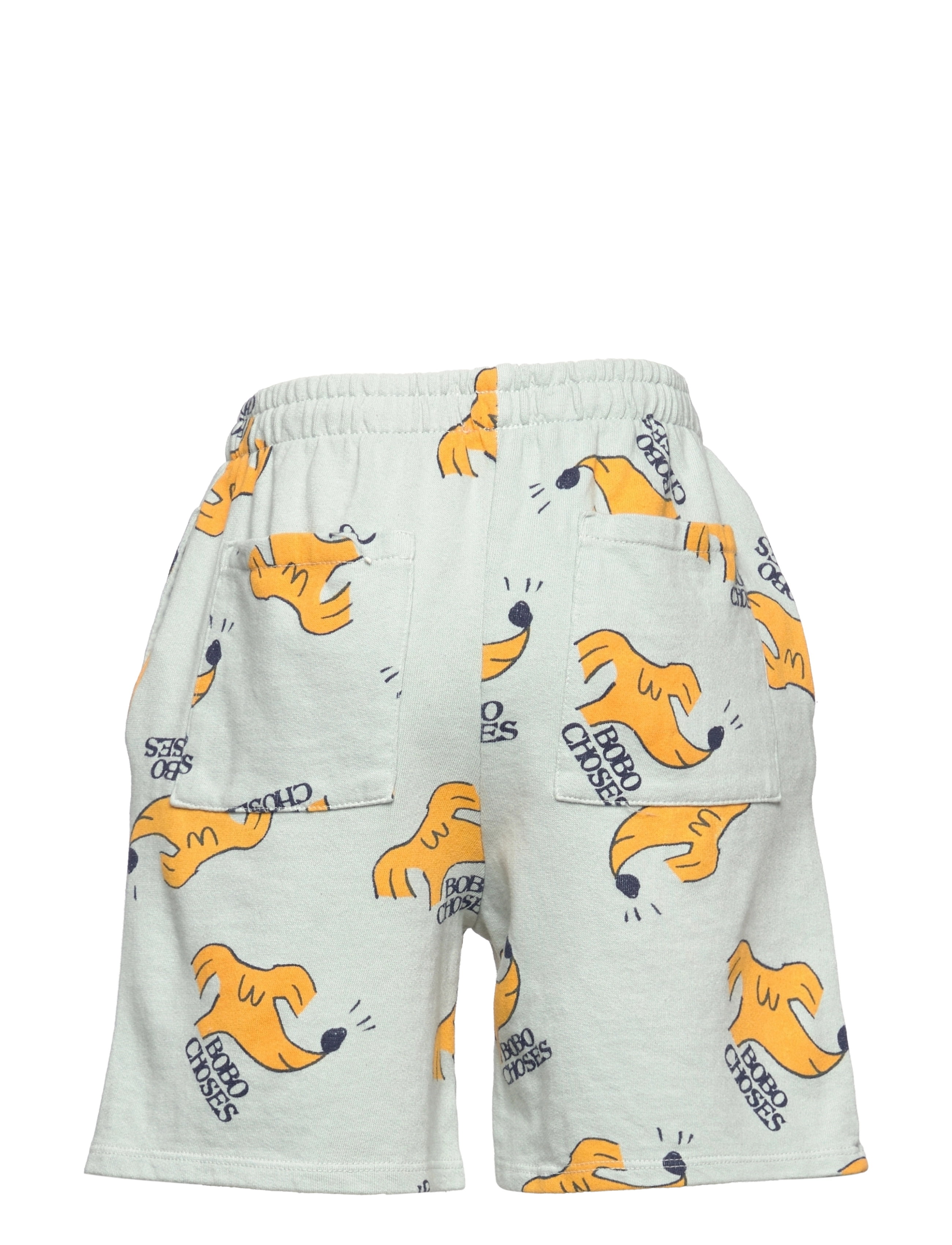 Bobo Choses - Sniffy Dog all over bermuda shorts - light grey - 1
