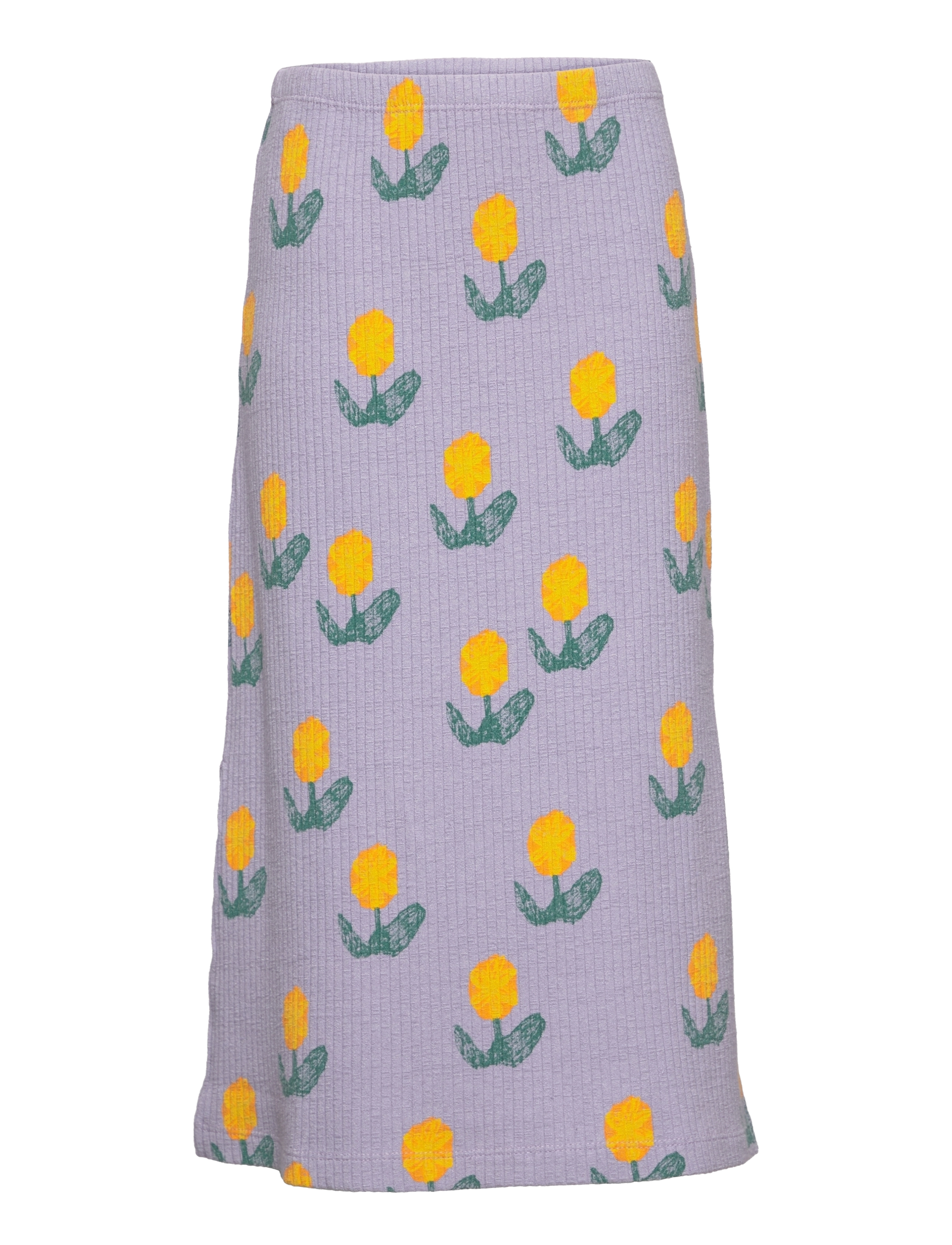 Bobo Choses - Wallflowers all over long skirt - lavender - 0