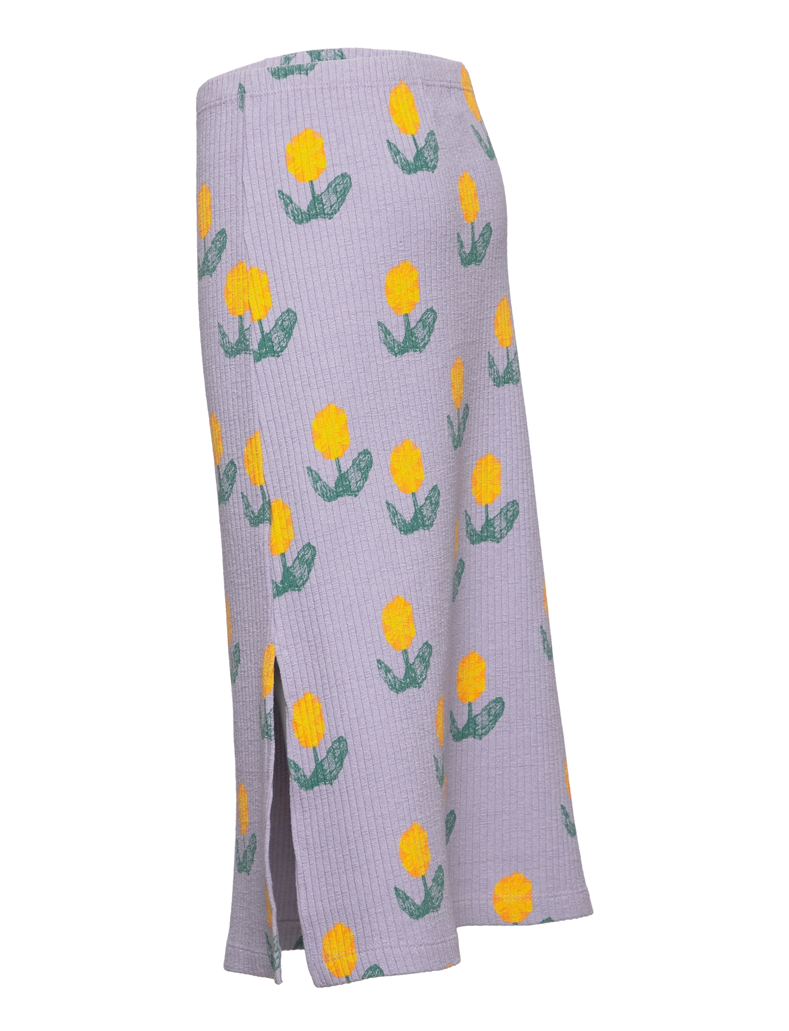 Bobo Choses - Wallflowers all over long skirt - lavender - 2