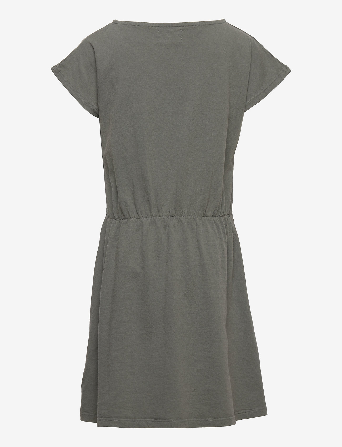 Bobo Choses - Petunia short sleeve dress - dark grey - 1