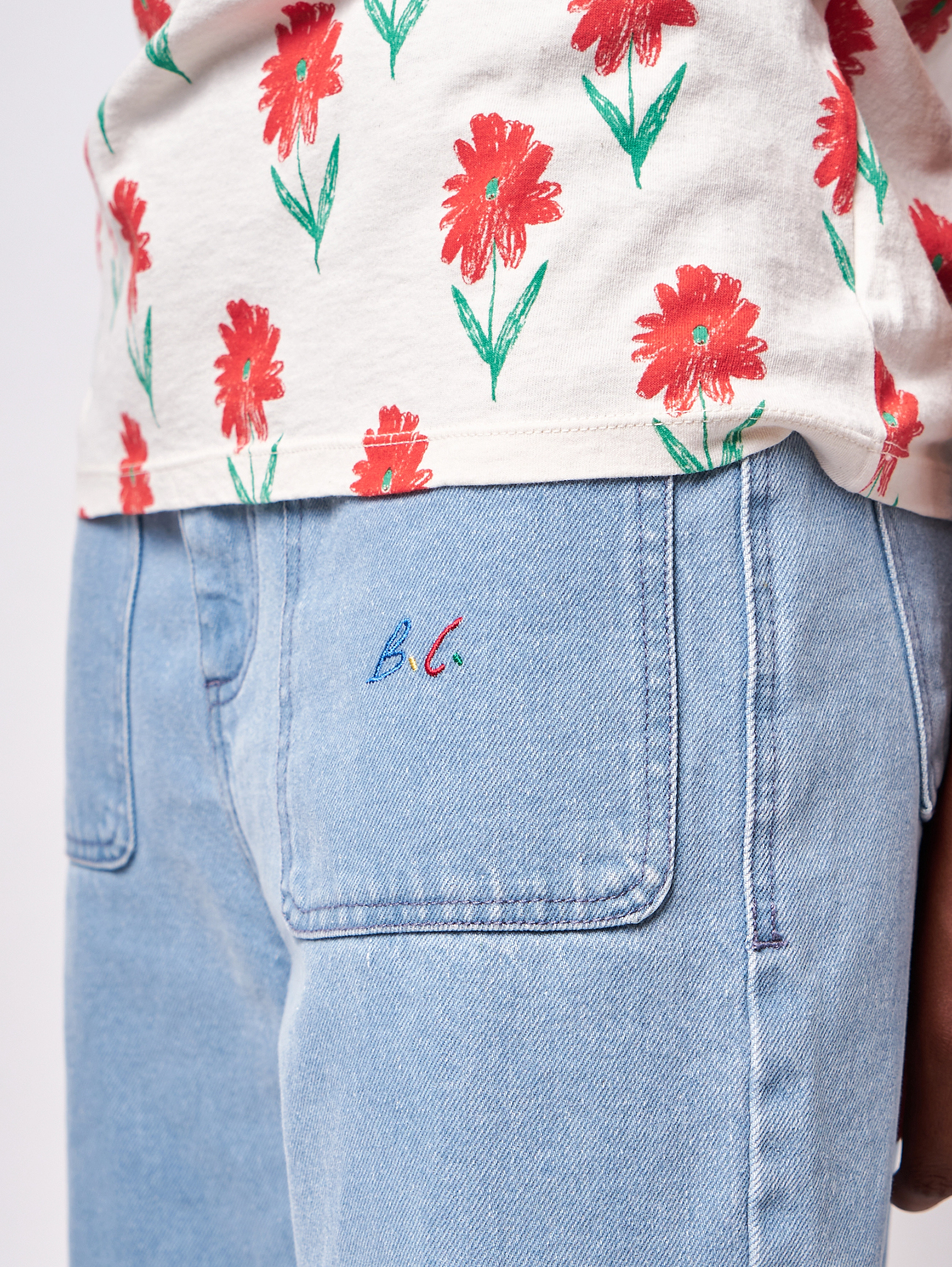 Bobo Choses - Petunia all over T-shirt - offwhite - 5
