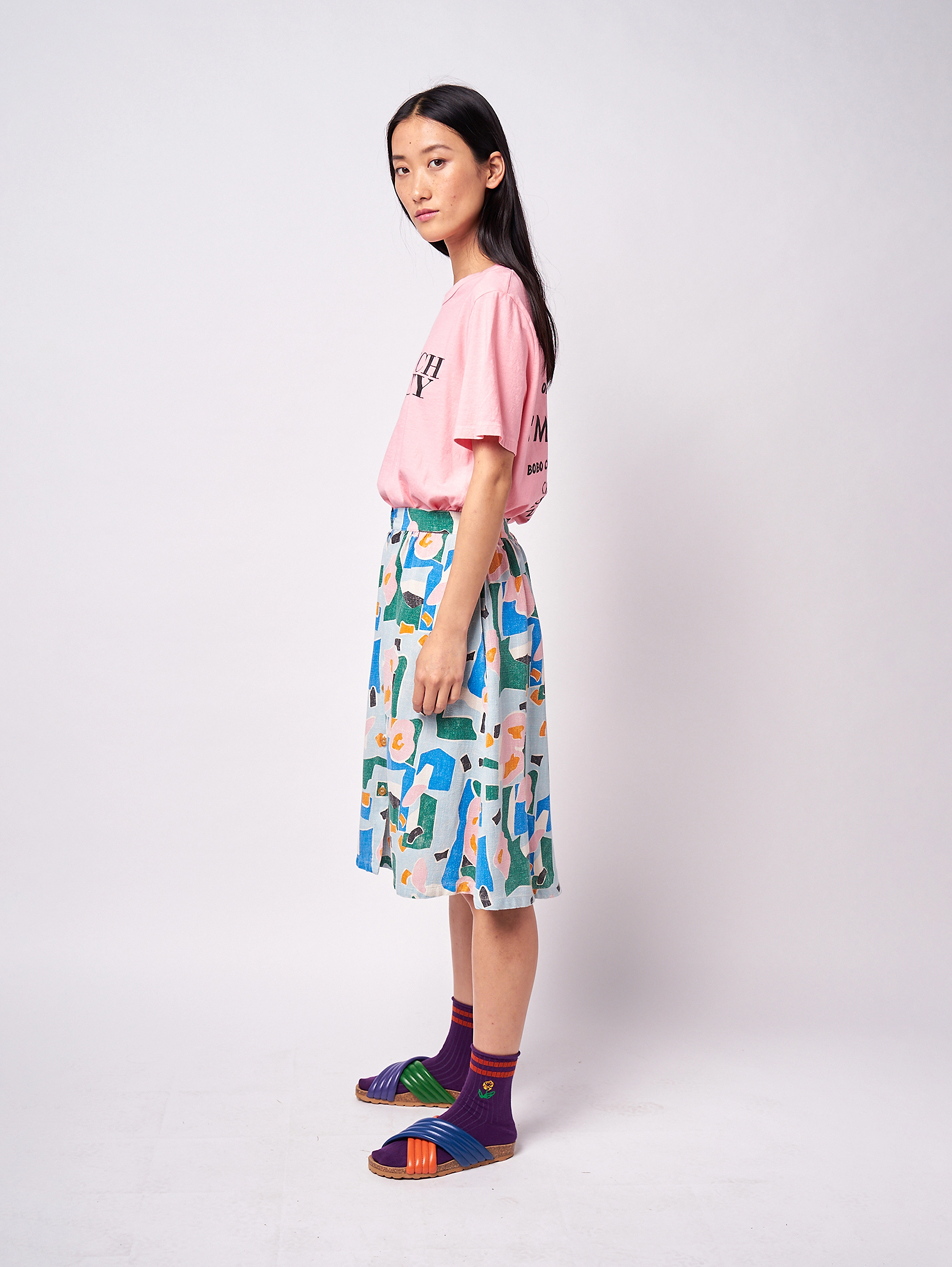 Bobo Choses - I'm a poet T-shirt - pink - 3