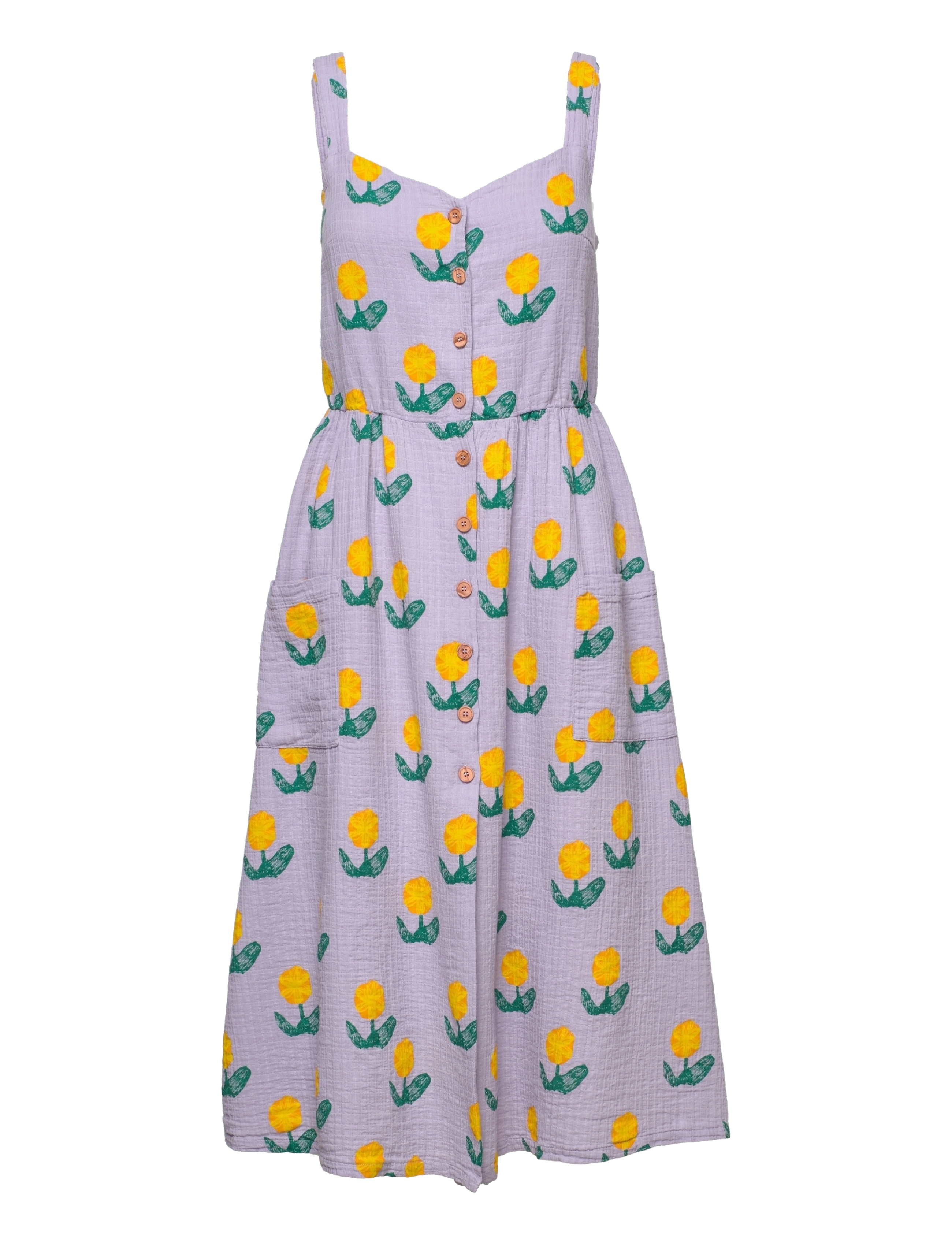 Bobo Choses - Petunia strap dress - lavender - 0