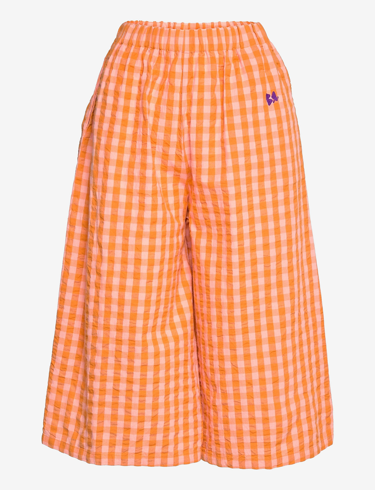 Bobo Choses - Vichy culotte - salmon pink - 0